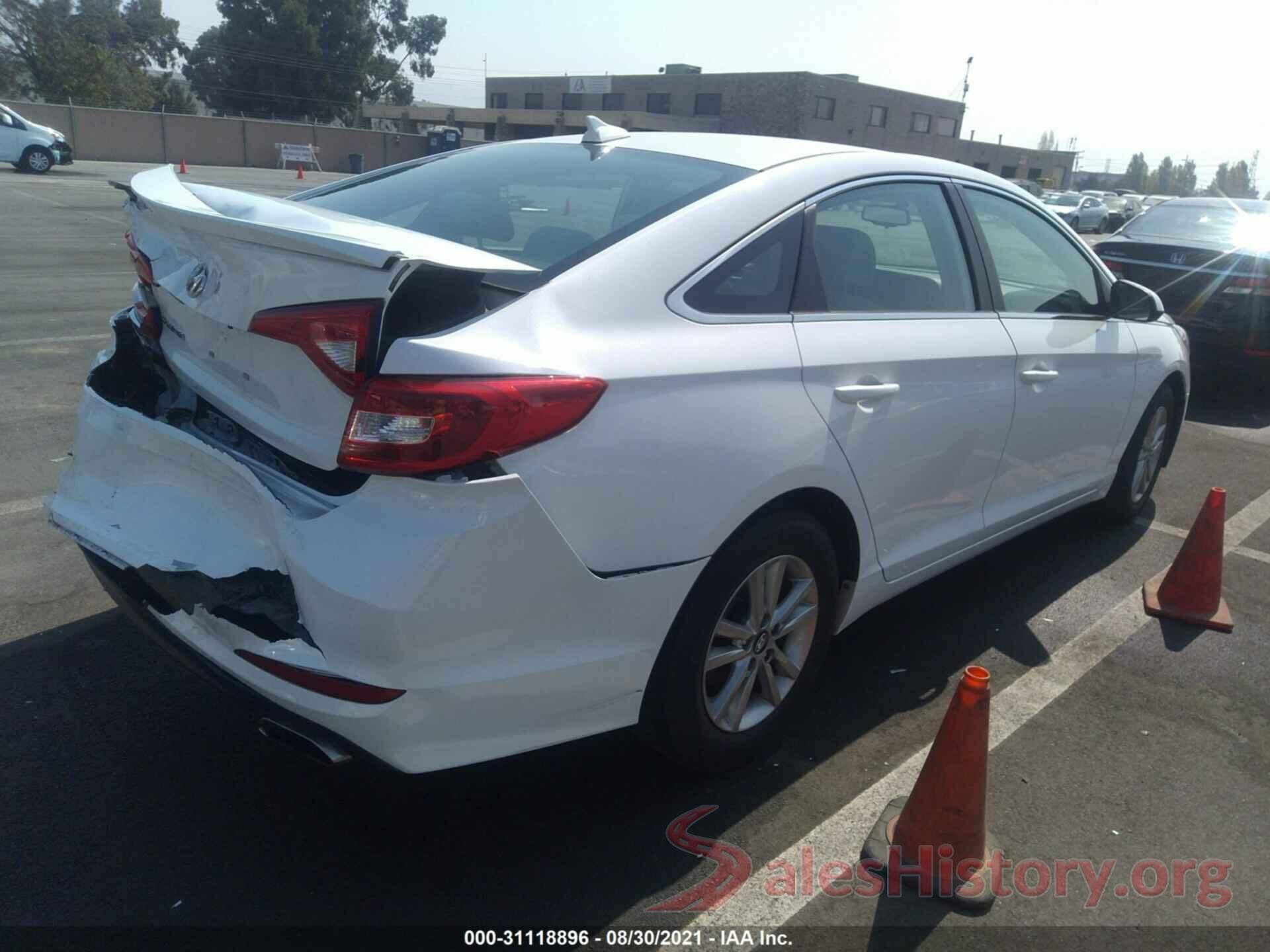 5NPE24AF2GH384807 2016 HYUNDAI SONATA