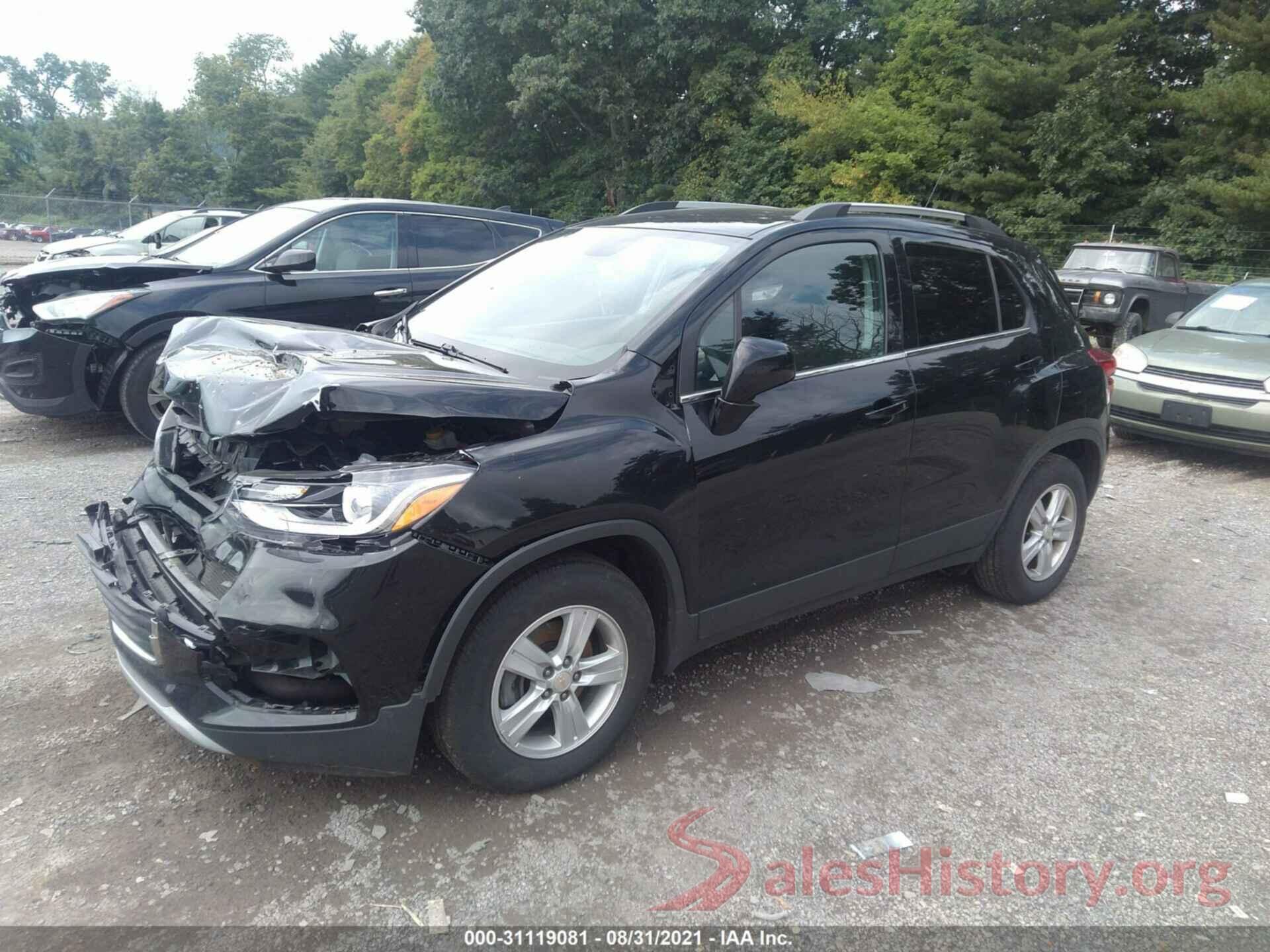 3GNCJLSB7LL116420 2020 CHEVROLET TRAX