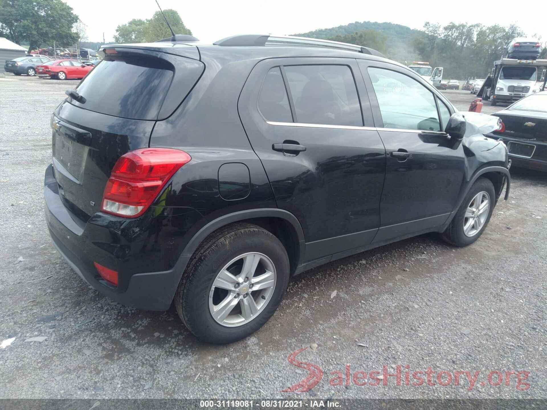 3GNCJLSB7LL116420 2020 CHEVROLET TRAX