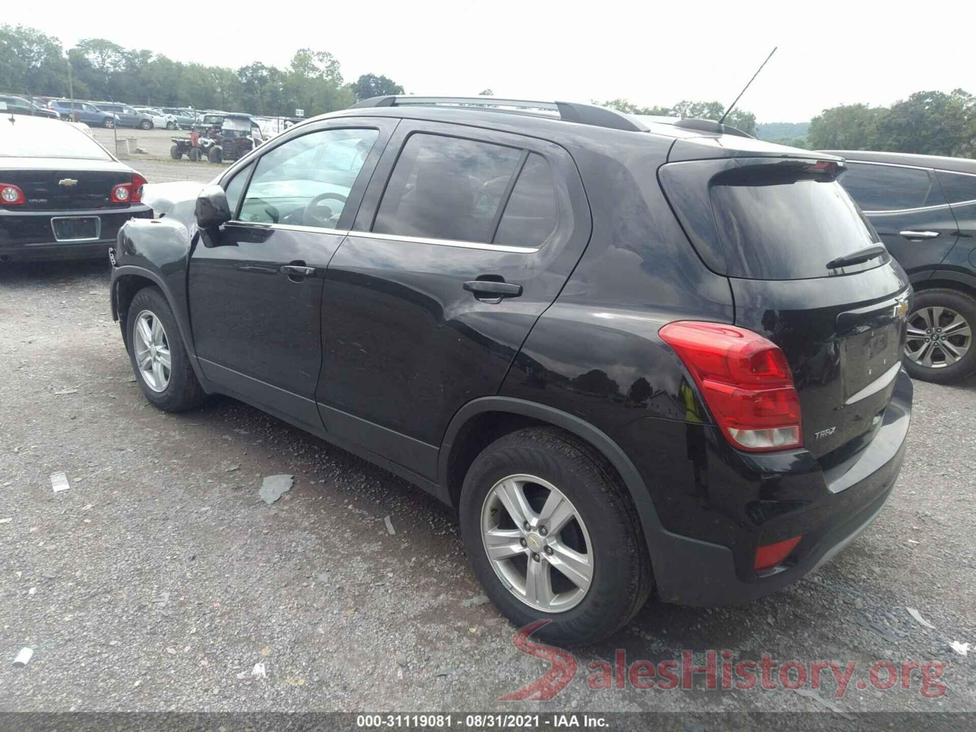 3GNCJLSB7LL116420 2020 CHEVROLET TRAX