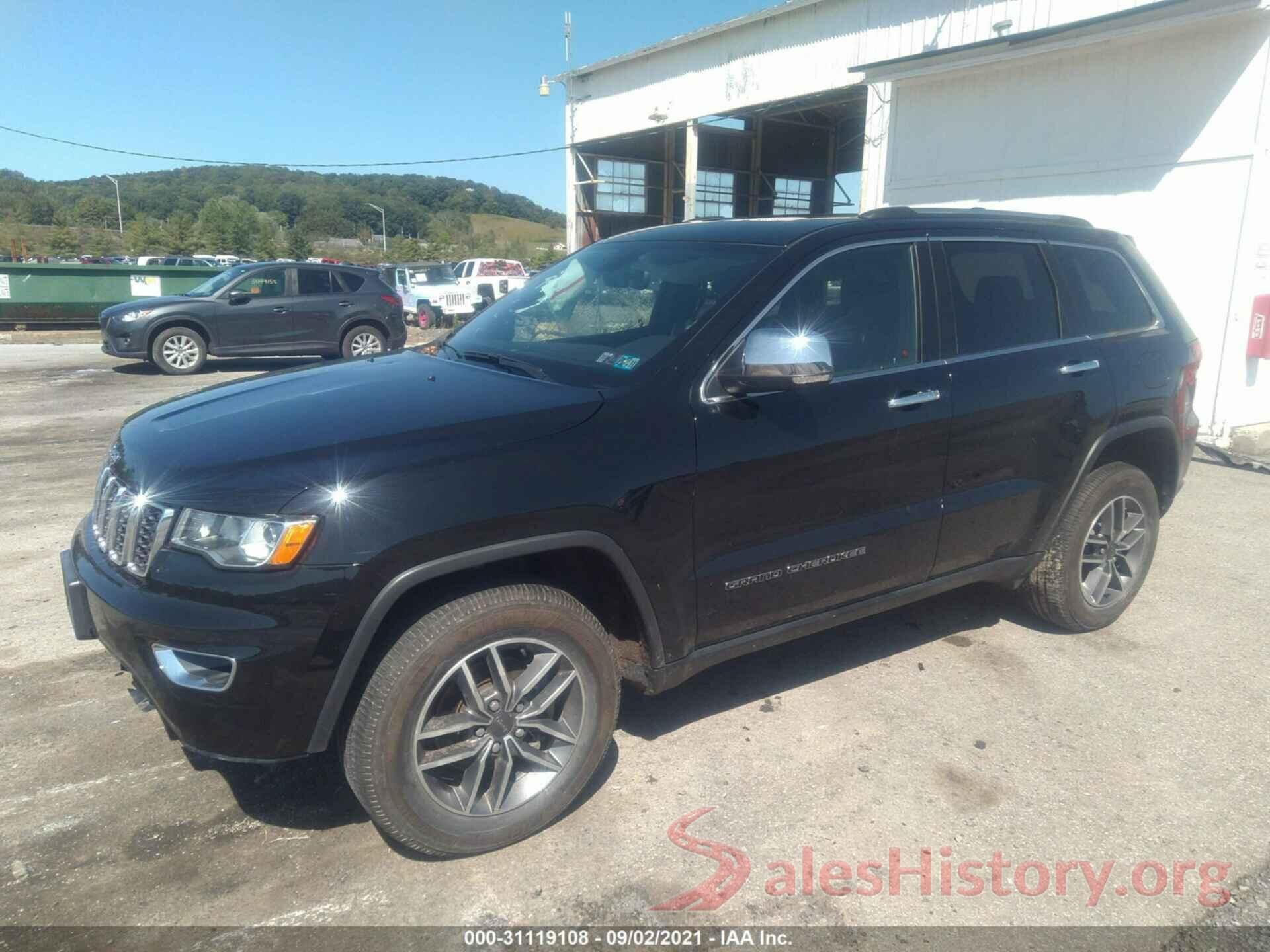 1C4RJFBG7LC194532 2020 JEEP GRAND CHEROKEE