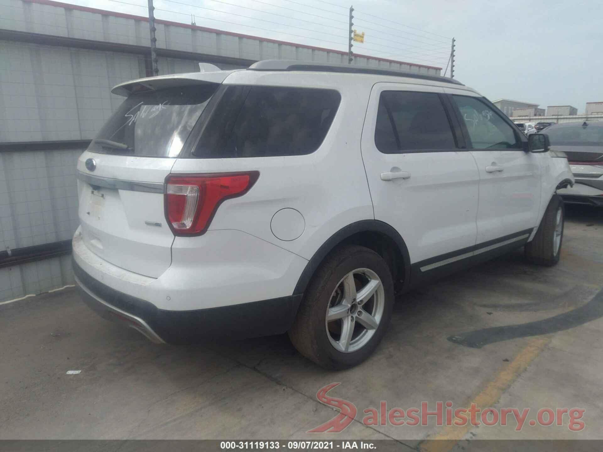 1FM5K8D84GGB12831 2016 FORD EXPLORER