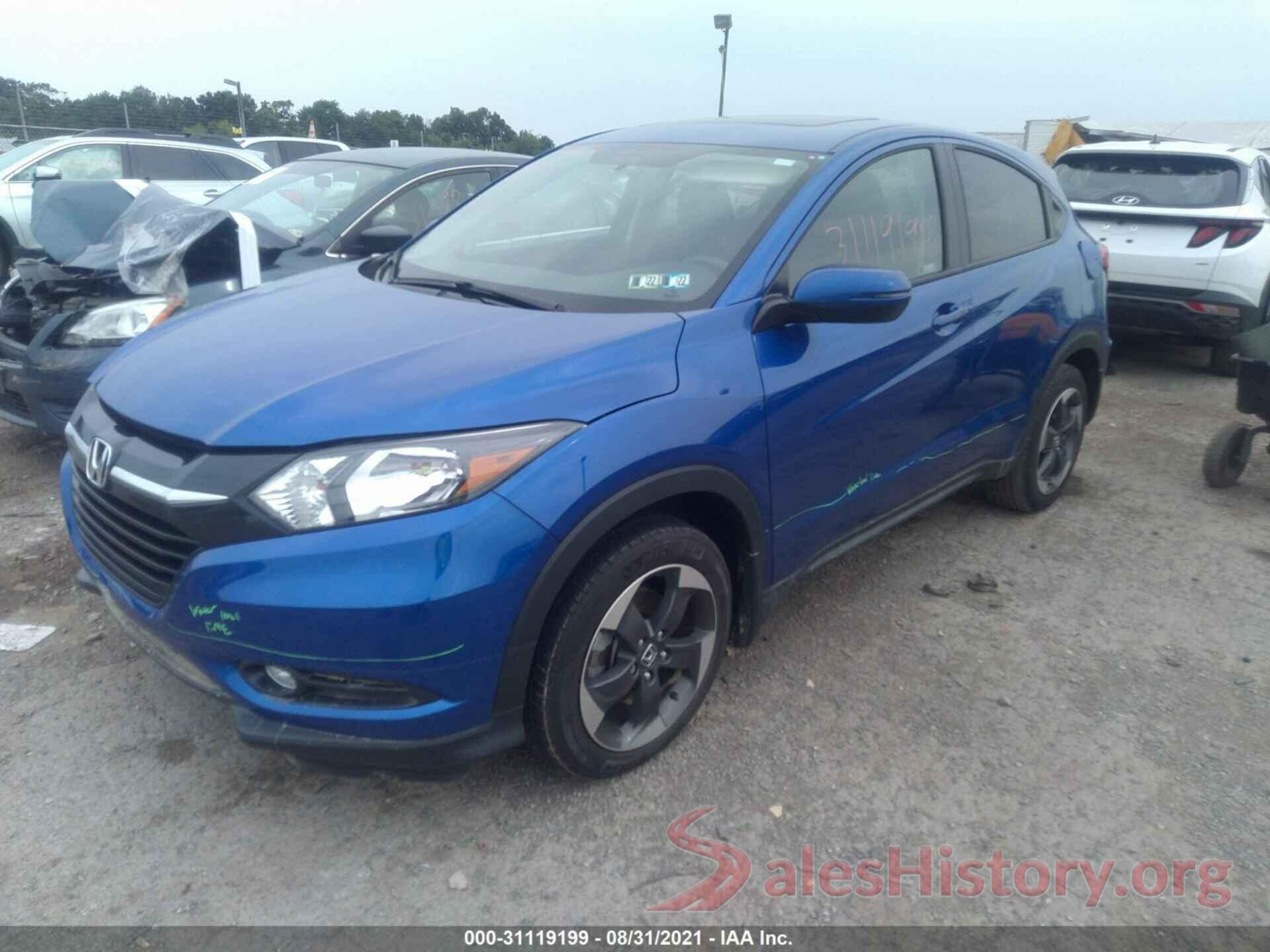 3CZRU6H56JM731961 2018 HONDA HR-V