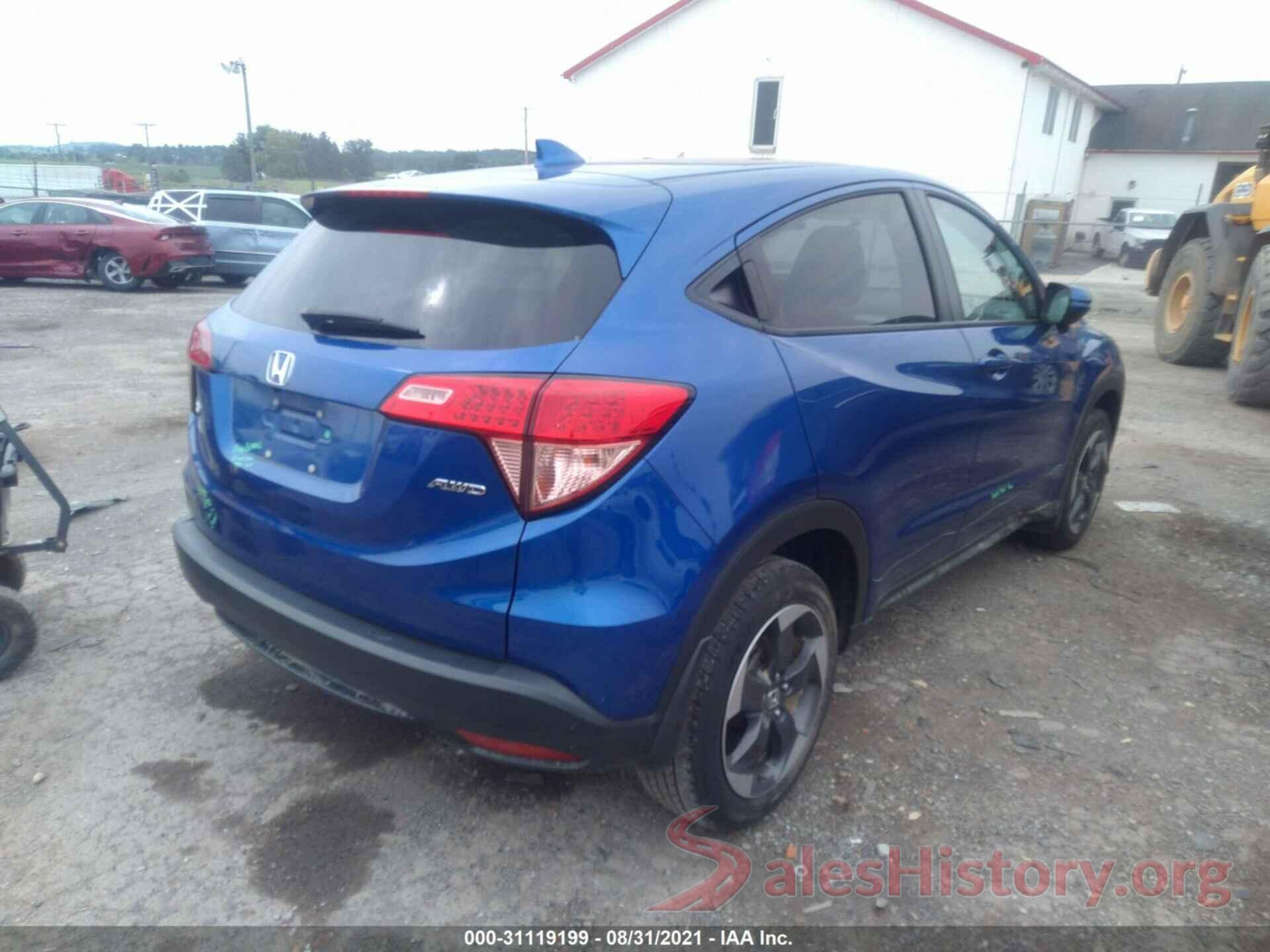 3CZRU6H56JM731961 2018 HONDA HR-V