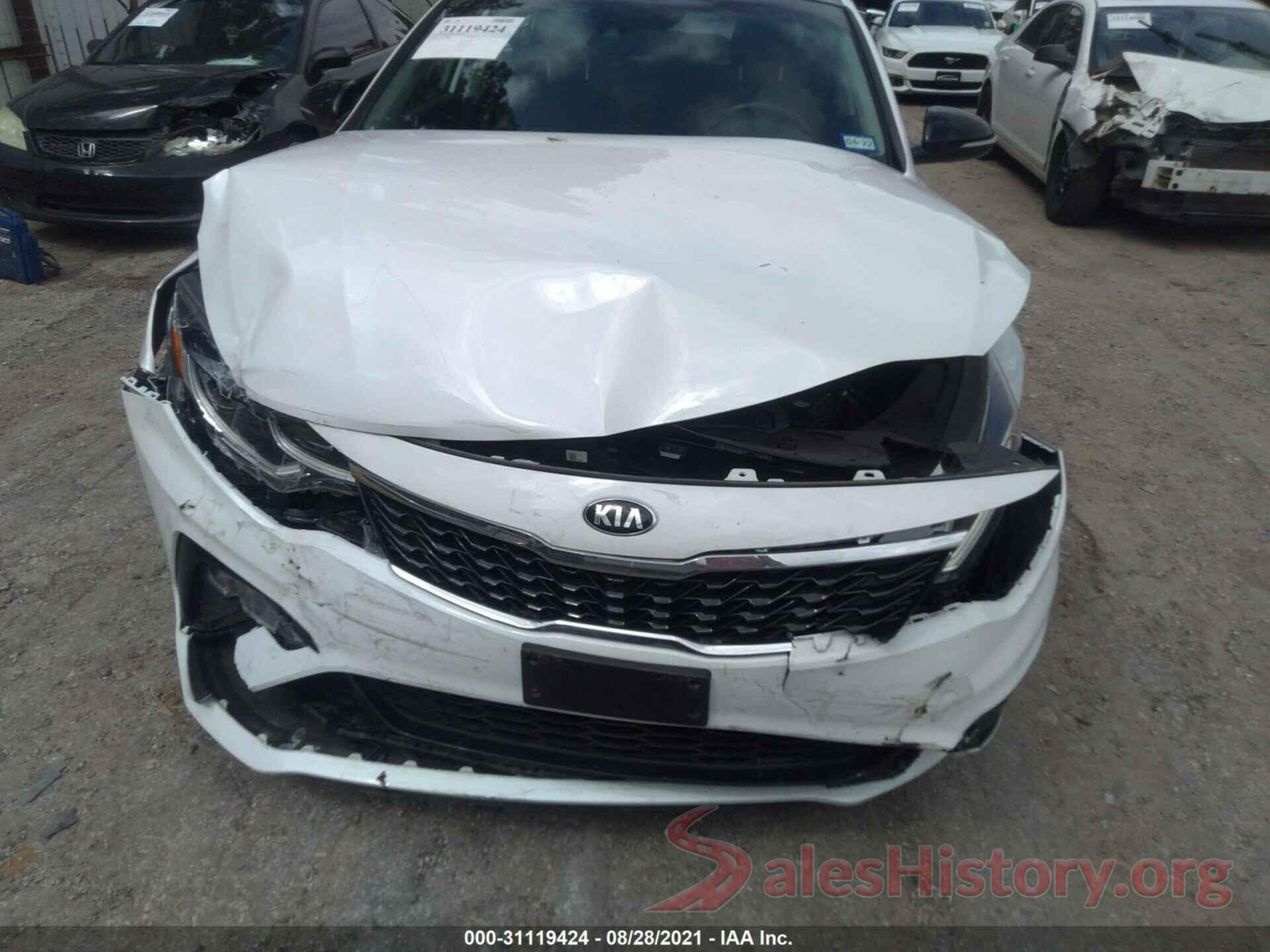 5XXGT4L38LG437802 2020 KIA OPTIMA