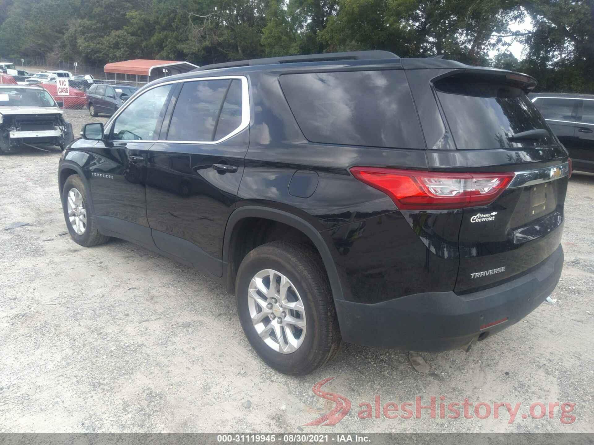 1GNERGKW3LJ171451 2020 CHEVROLET TRAVERSE