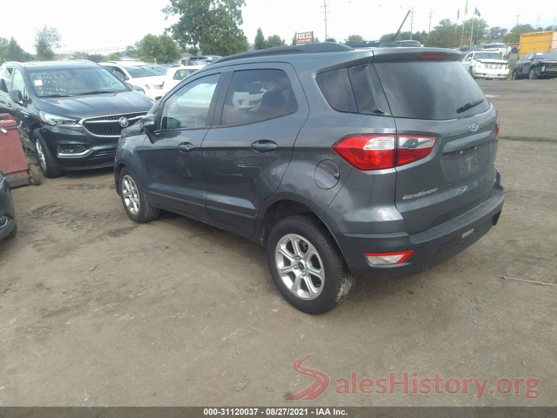 MAJ3S2GE6LC328939 2020 FORD ECOSPORT