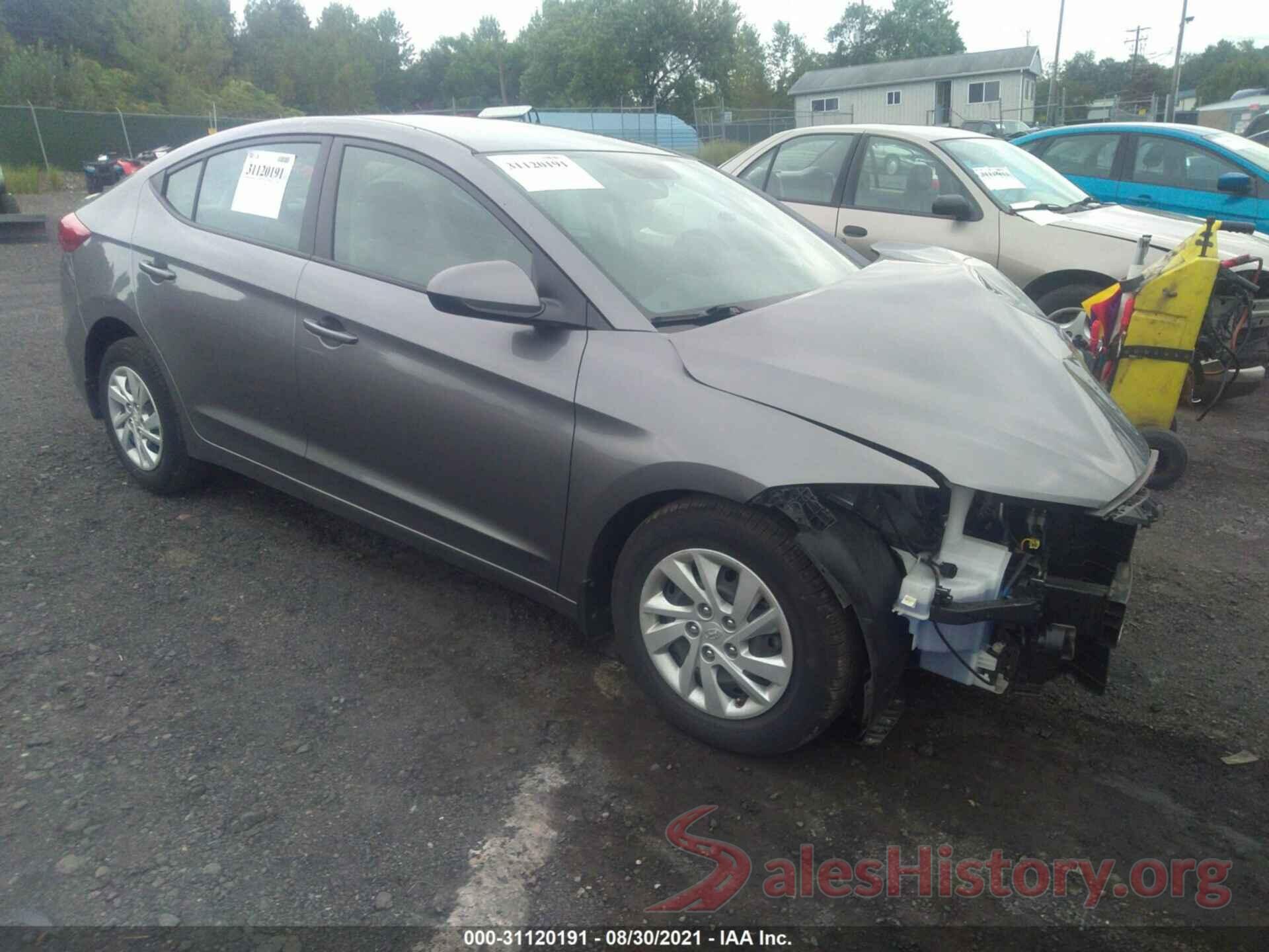 5NPD74LF0JH267938 2018 HYUNDAI ELANTRA