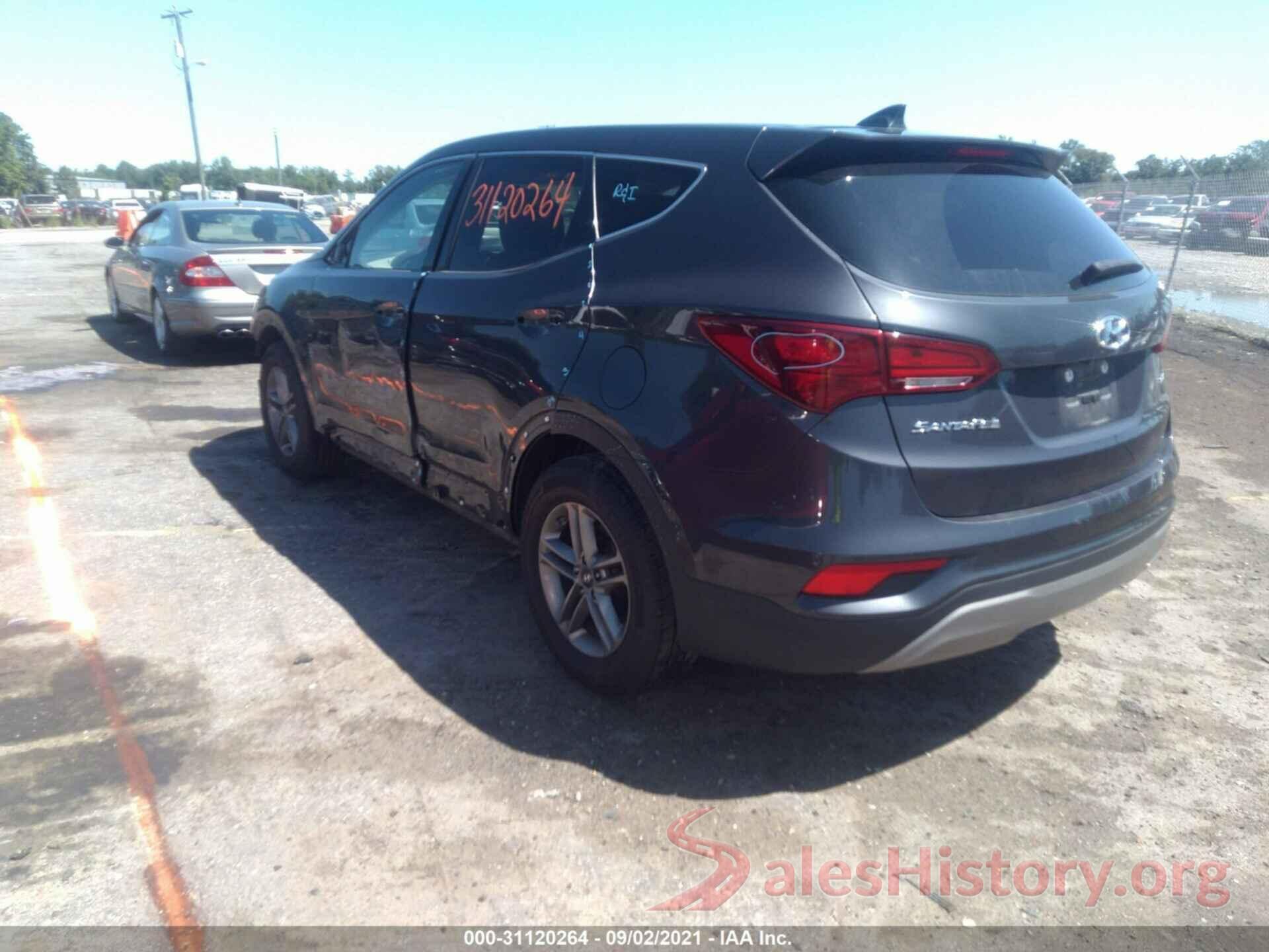 5XYZT3LB2HG498401 2017 HYUNDAI SANTA FE SPORT