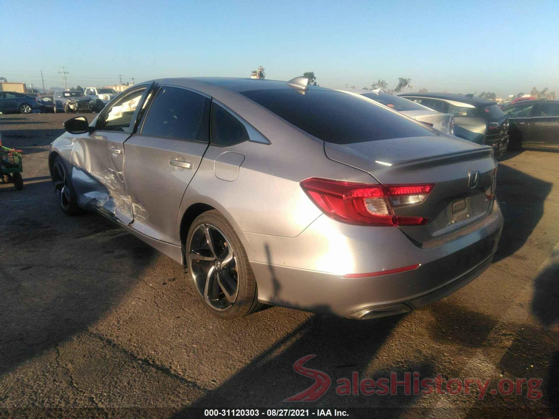 1HGCV1F31JA192421 2018 HONDA ACCORD SEDAN