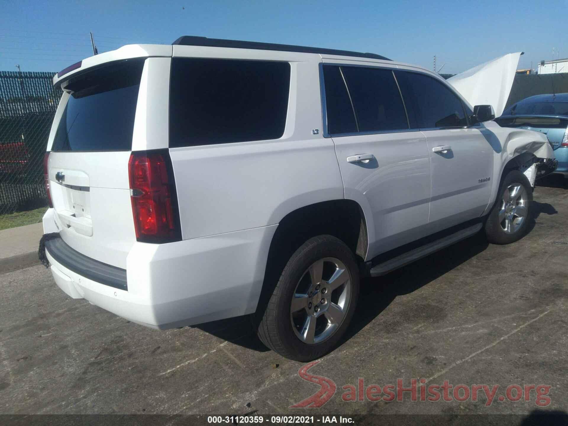 1GNSKBKC5HR327286 2017 CHEVROLET TAHOE