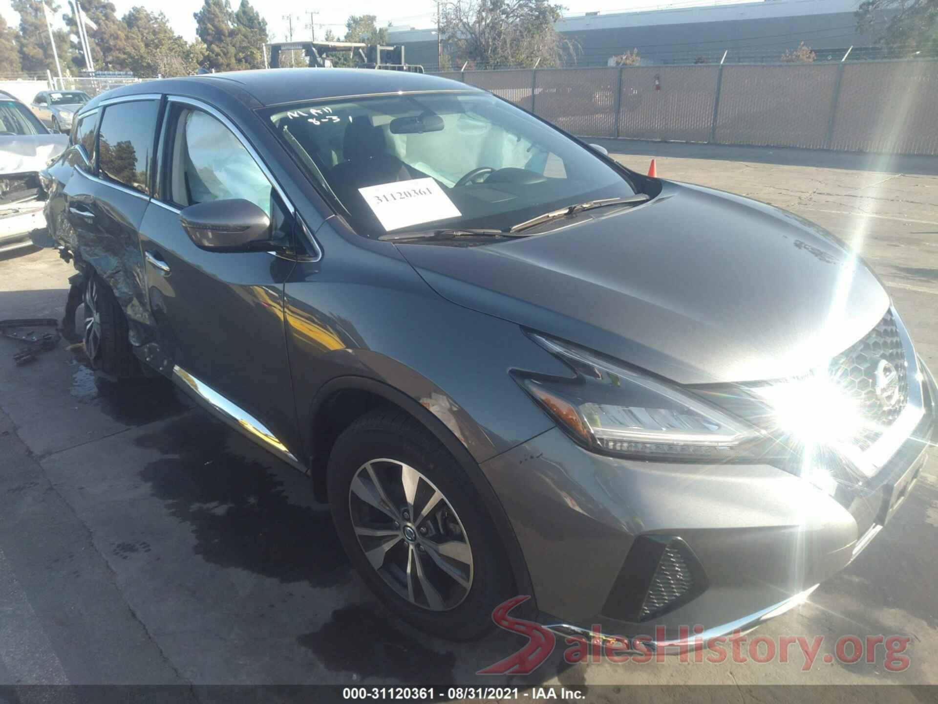 5N1AZ2MJ9KN136671 2019 NISSAN MURANO