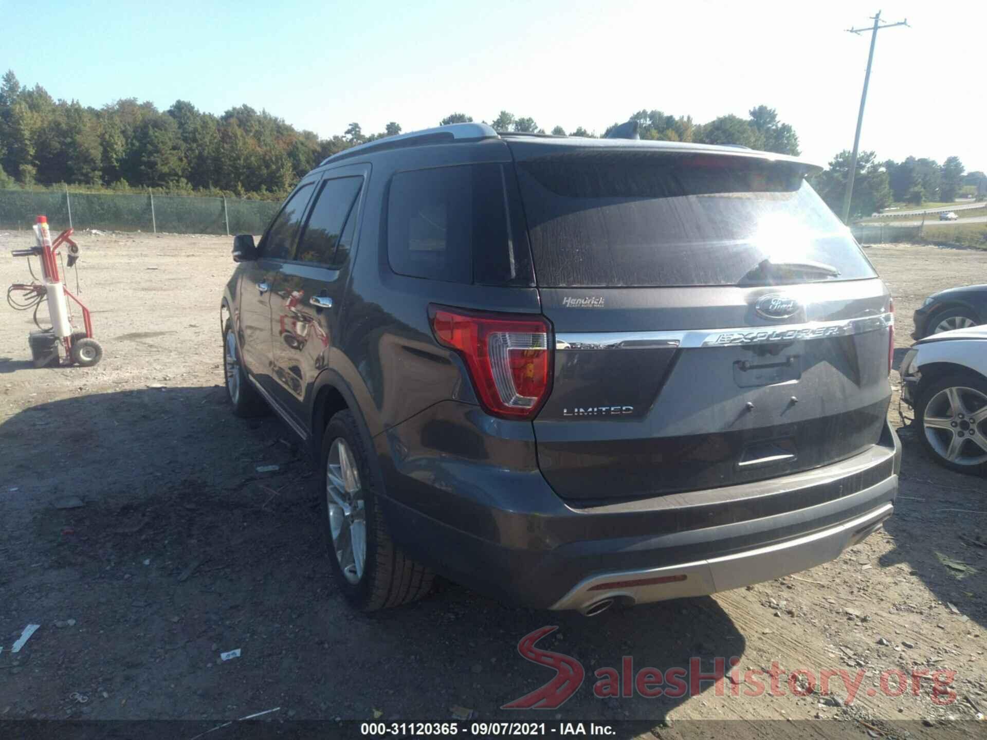 1FM5K7F88GGB01435 2016 FORD EXPLORER