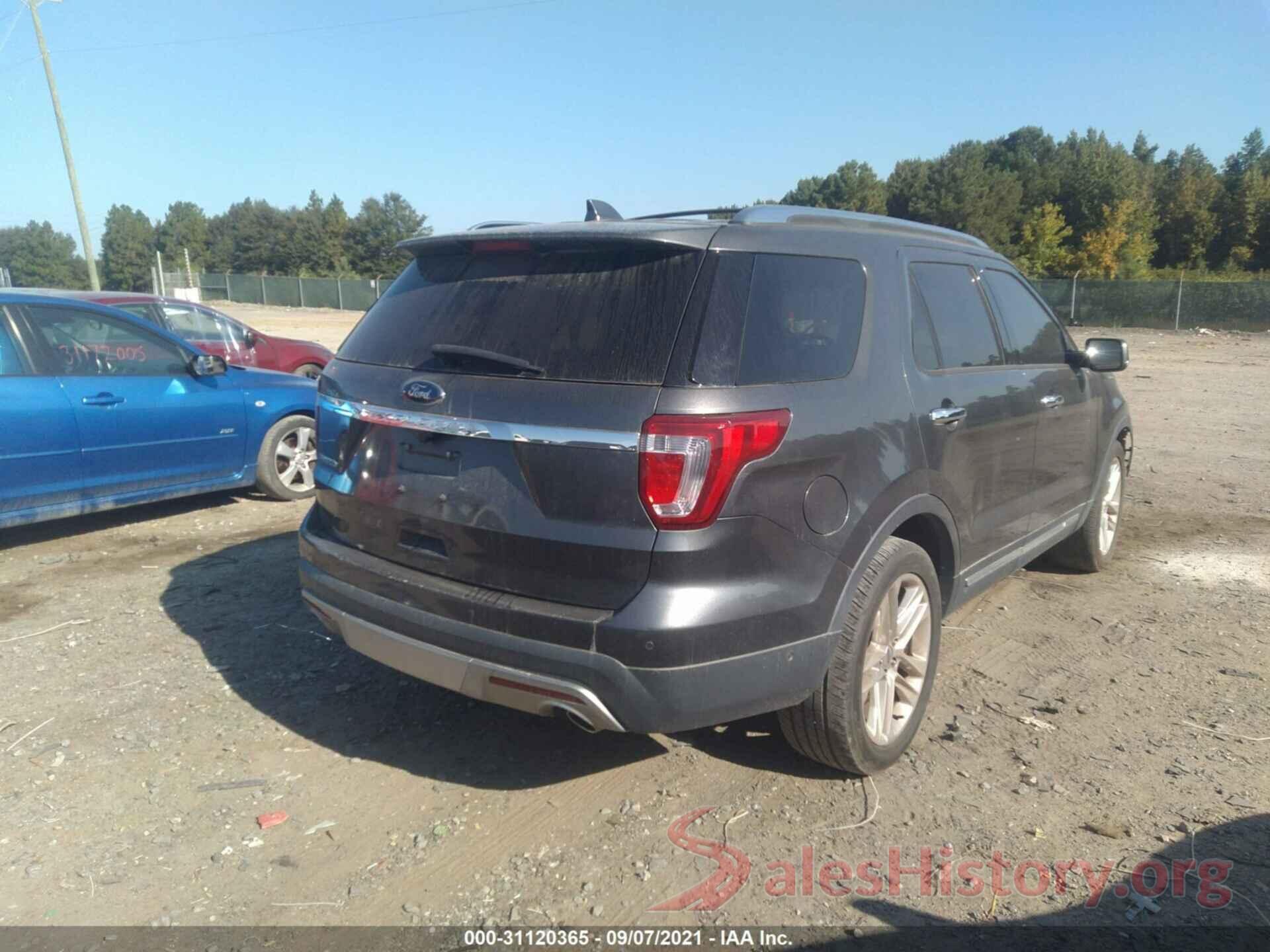 1FM5K7F88GGB01435 2016 FORD EXPLORER