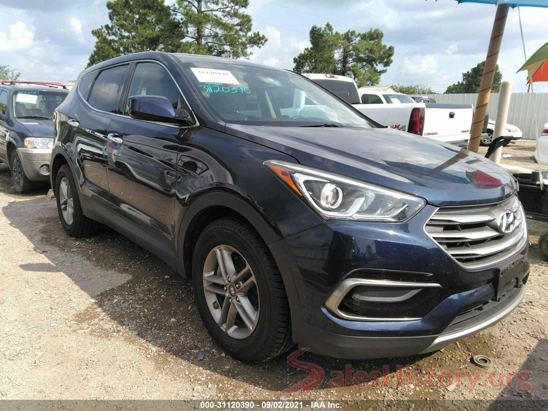 5XYZTDLB6HG393298 2017 HYUNDAI SANTA FE SPORT