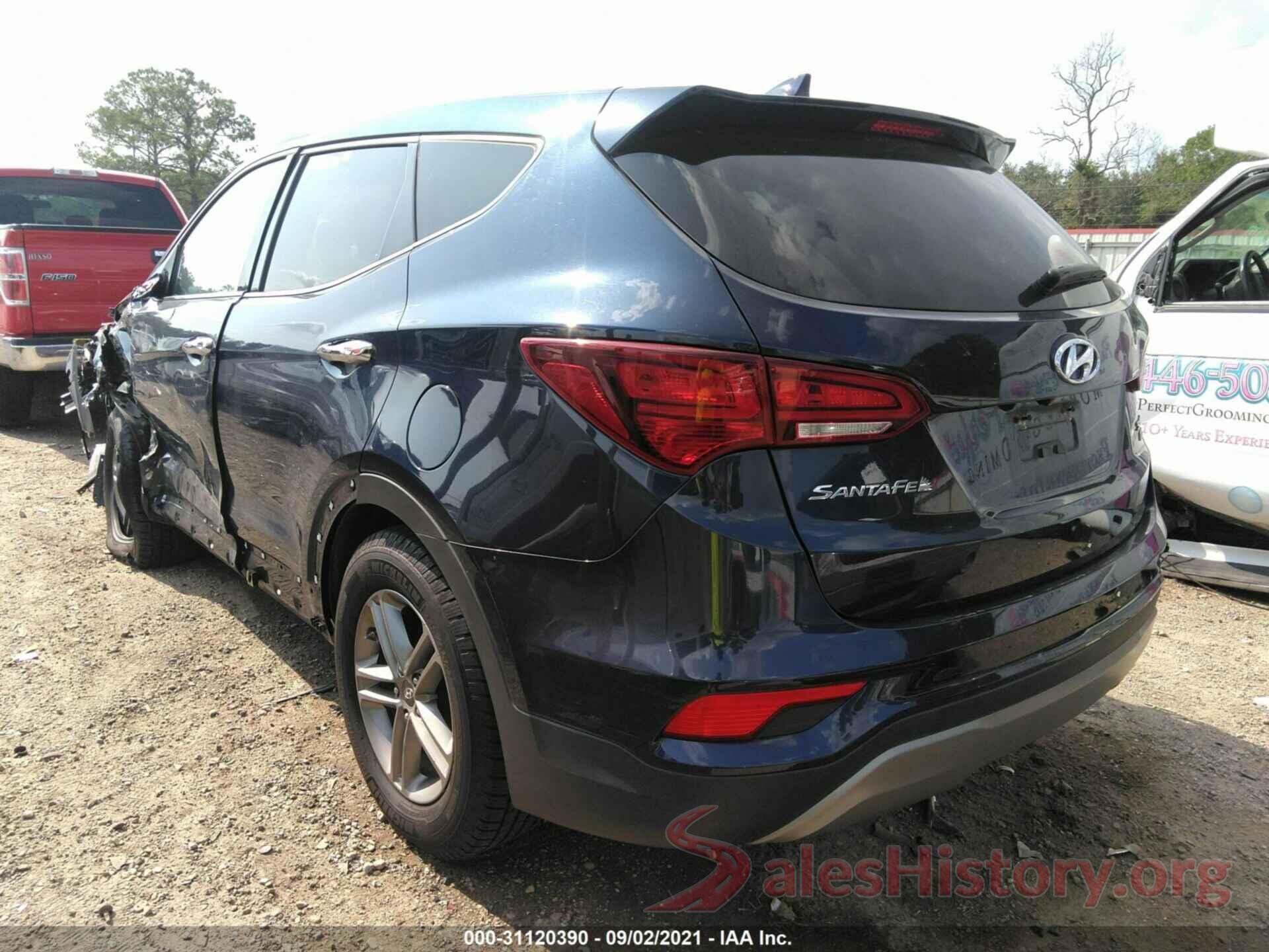 5XYZTDLB6HG393298 2017 HYUNDAI SANTA FE SPORT