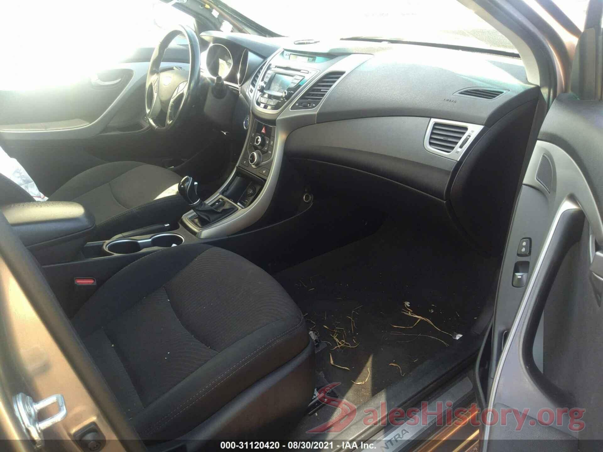 5NPDH4AE2GH679682 2016 HYUNDAI ELANTRA