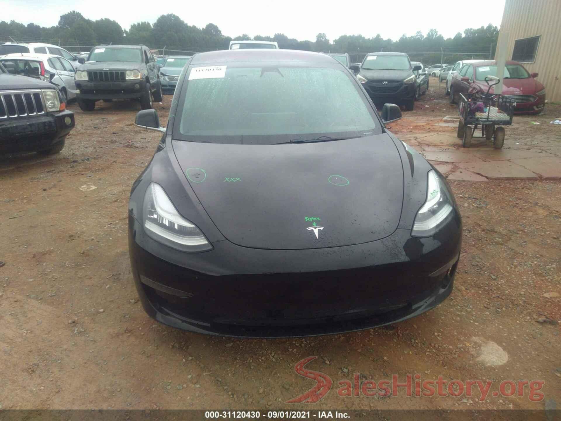 5YJ3E1EAXJF152358 2018 TESLA MODEL 3