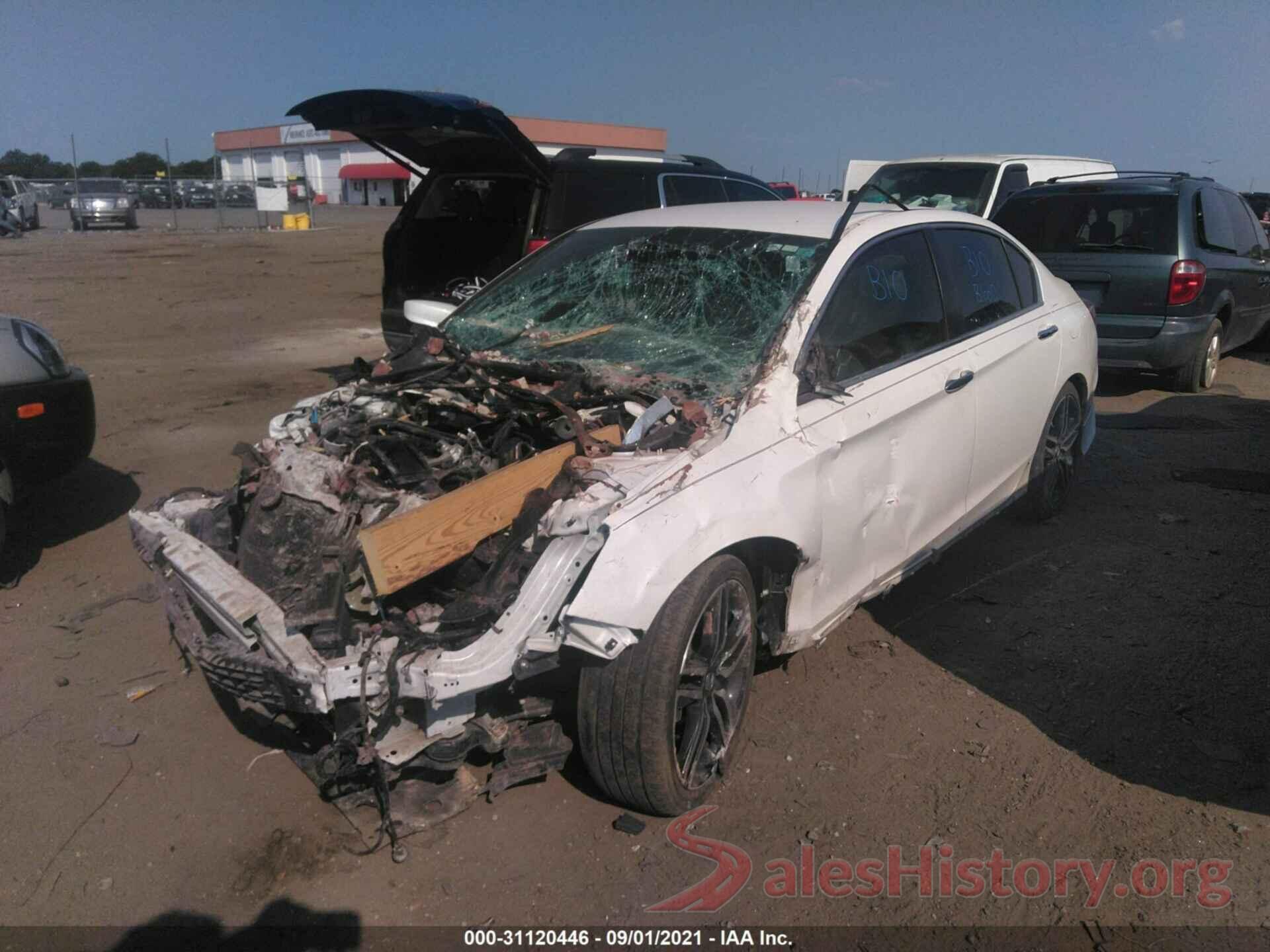 1HGCR2F69GA075800 2016 HONDA ACCORD SEDAN