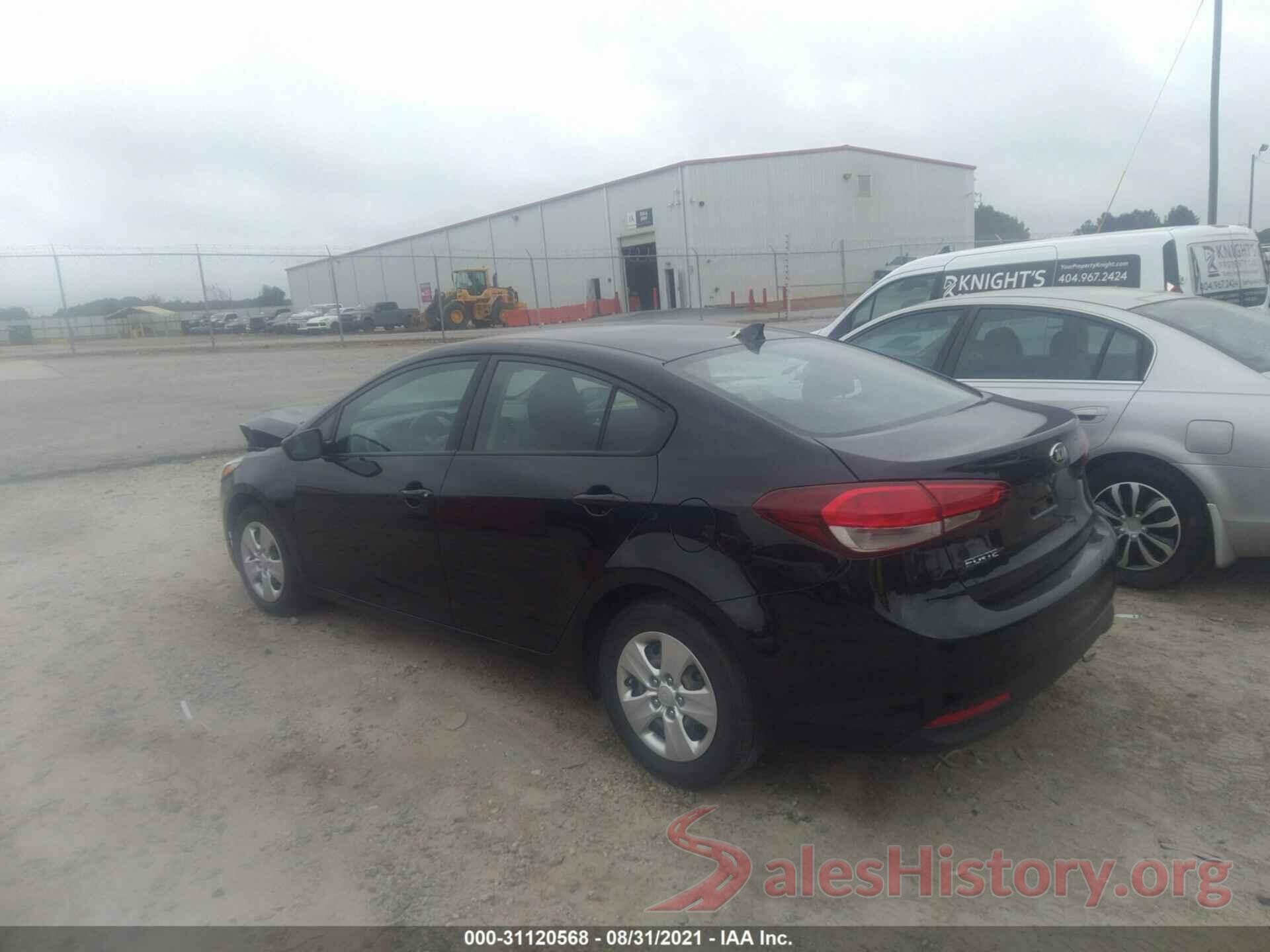 3KPFK4A74HE055125 2017 KIA FORTE