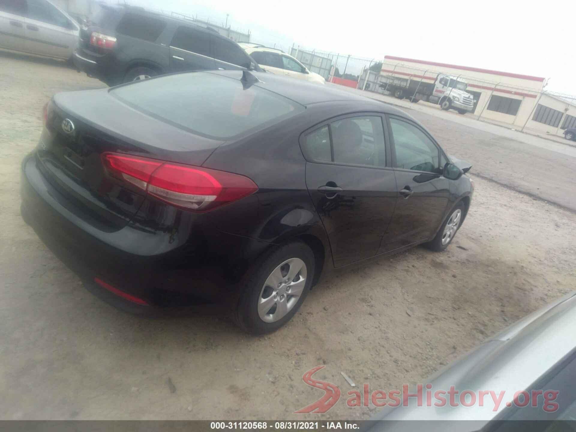 3KPFK4A74HE055125 2017 KIA FORTE