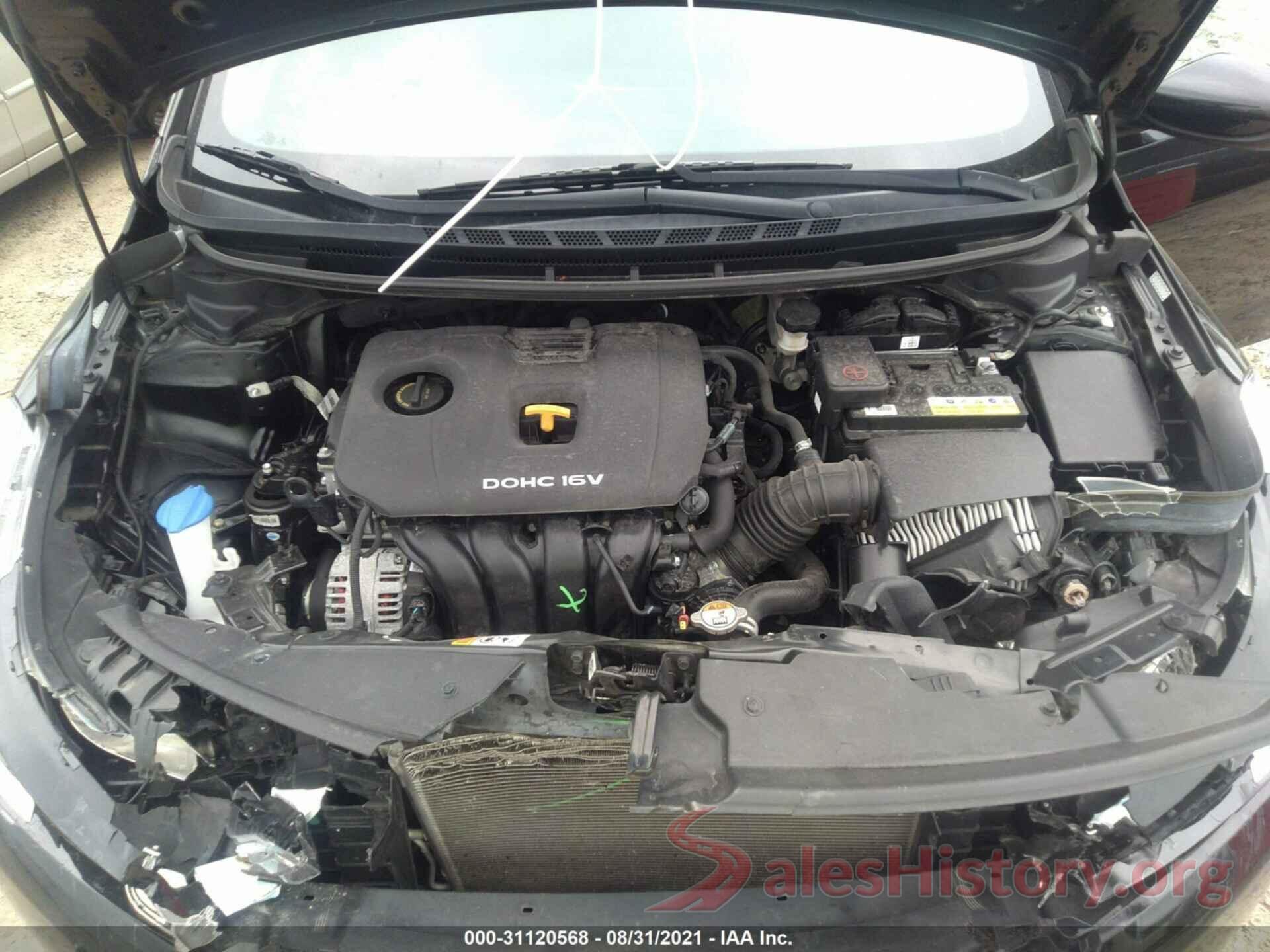 3KPFK4A74HE055125 2017 KIA FORTE