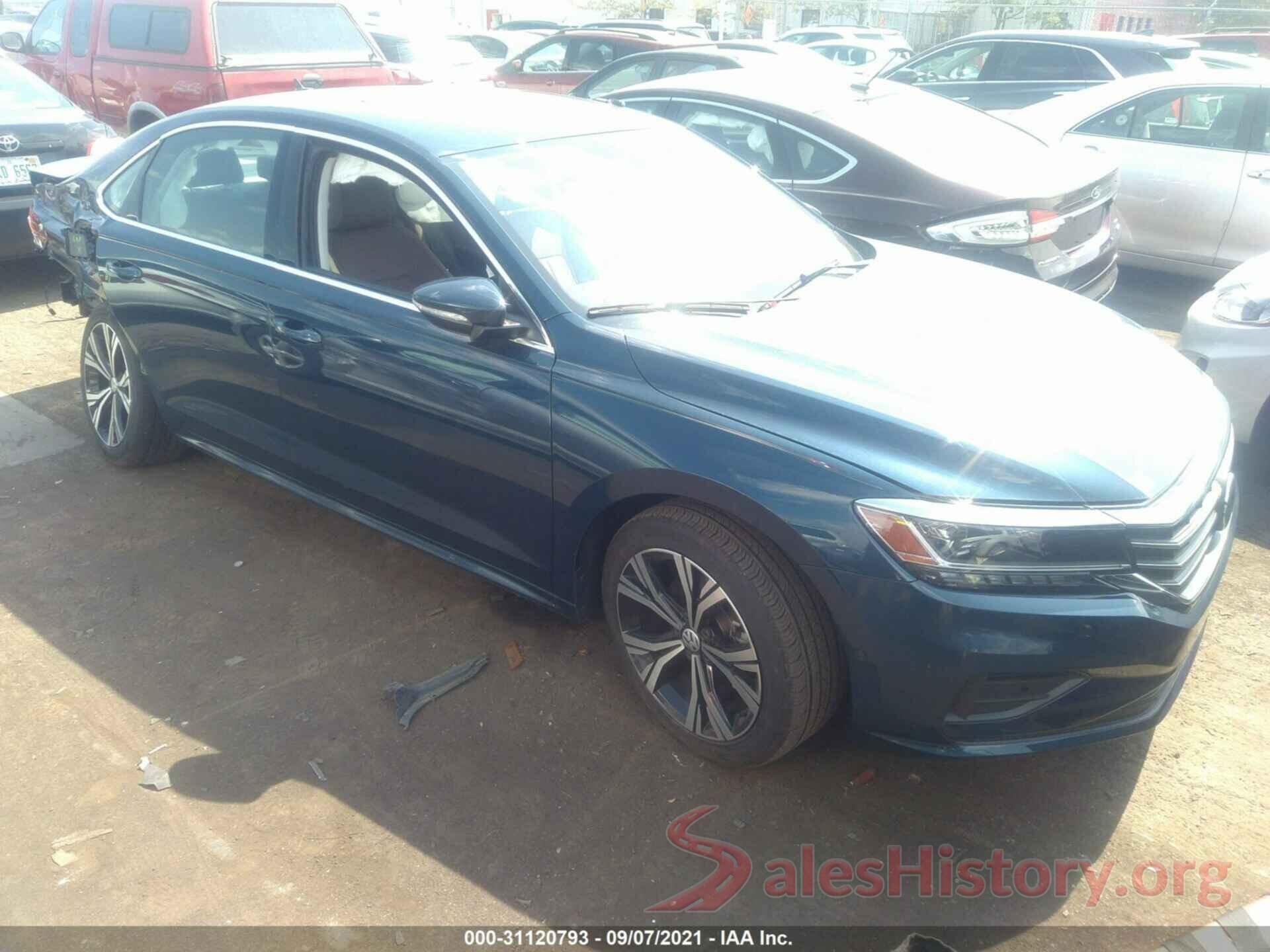 1VWCA7A3XLC027380 2020 VOLKSWAGEN PASSAT