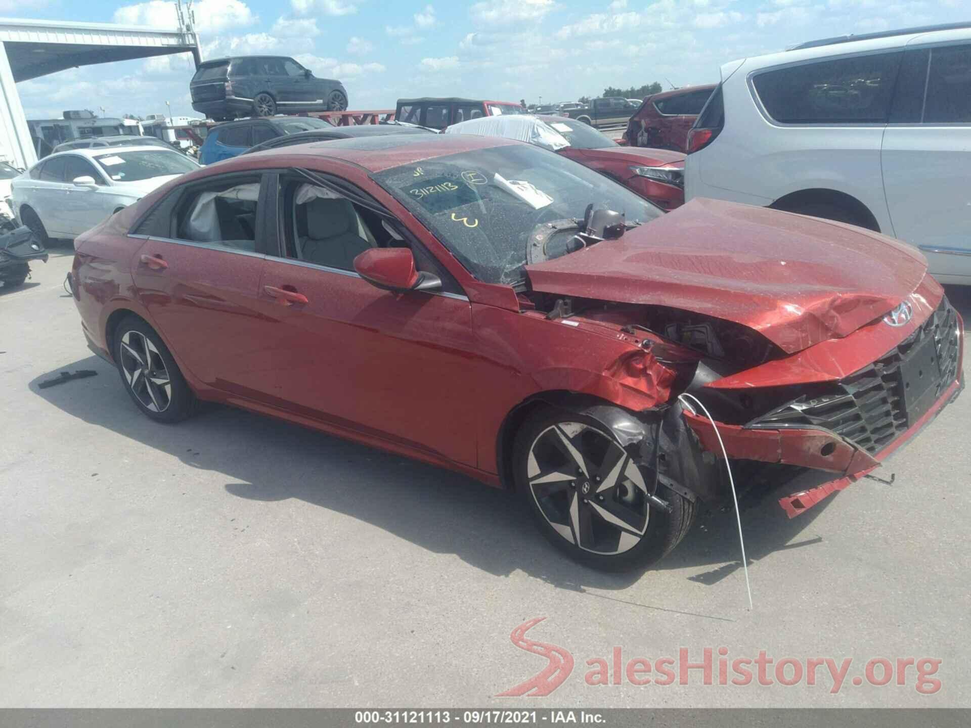 KMHLP4AG4MU114332 2021 HYUNDAI ELANTRA