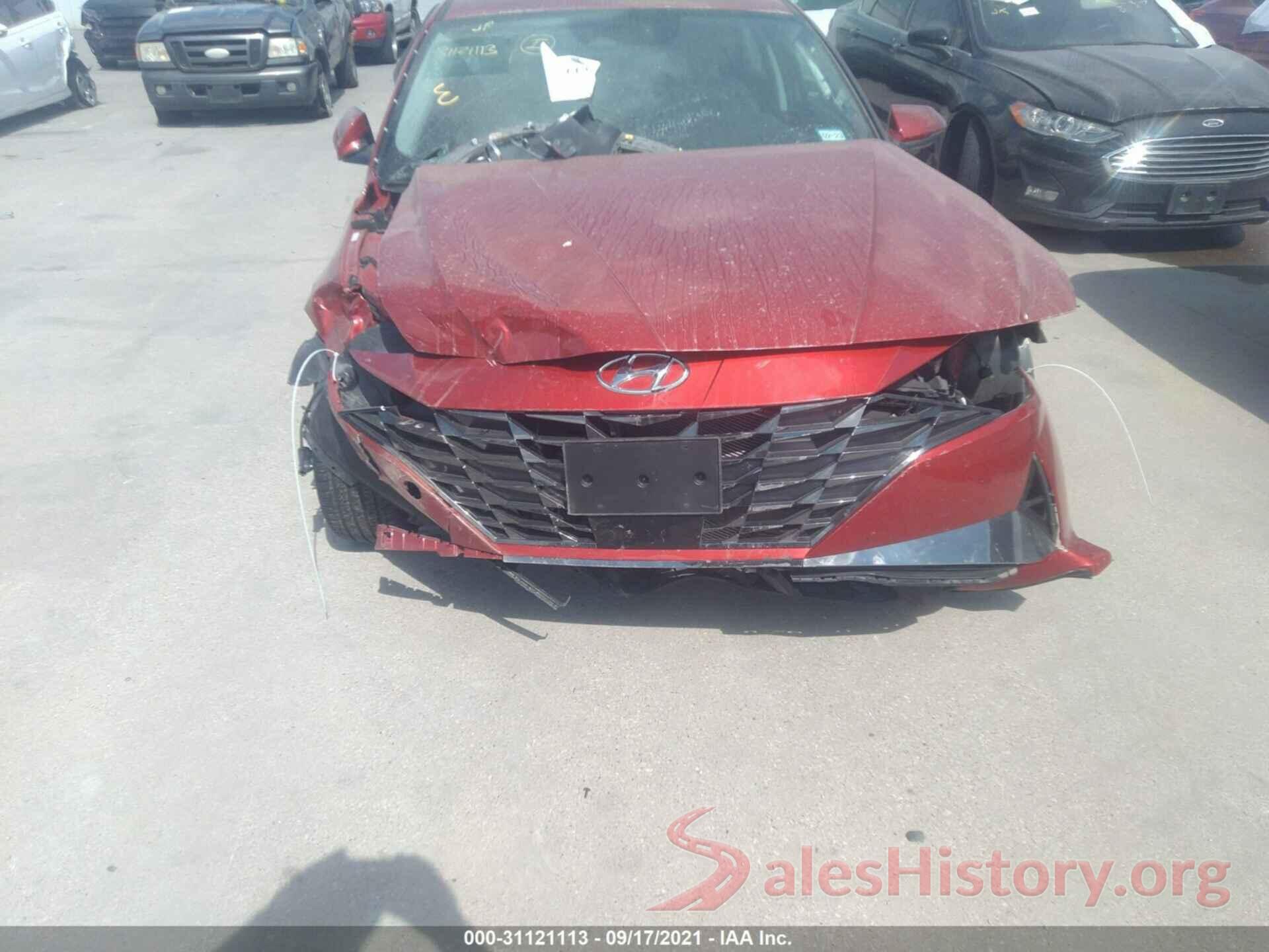 KMHLP4AG4MU114332 2021 HYUNDAI ELANTRA