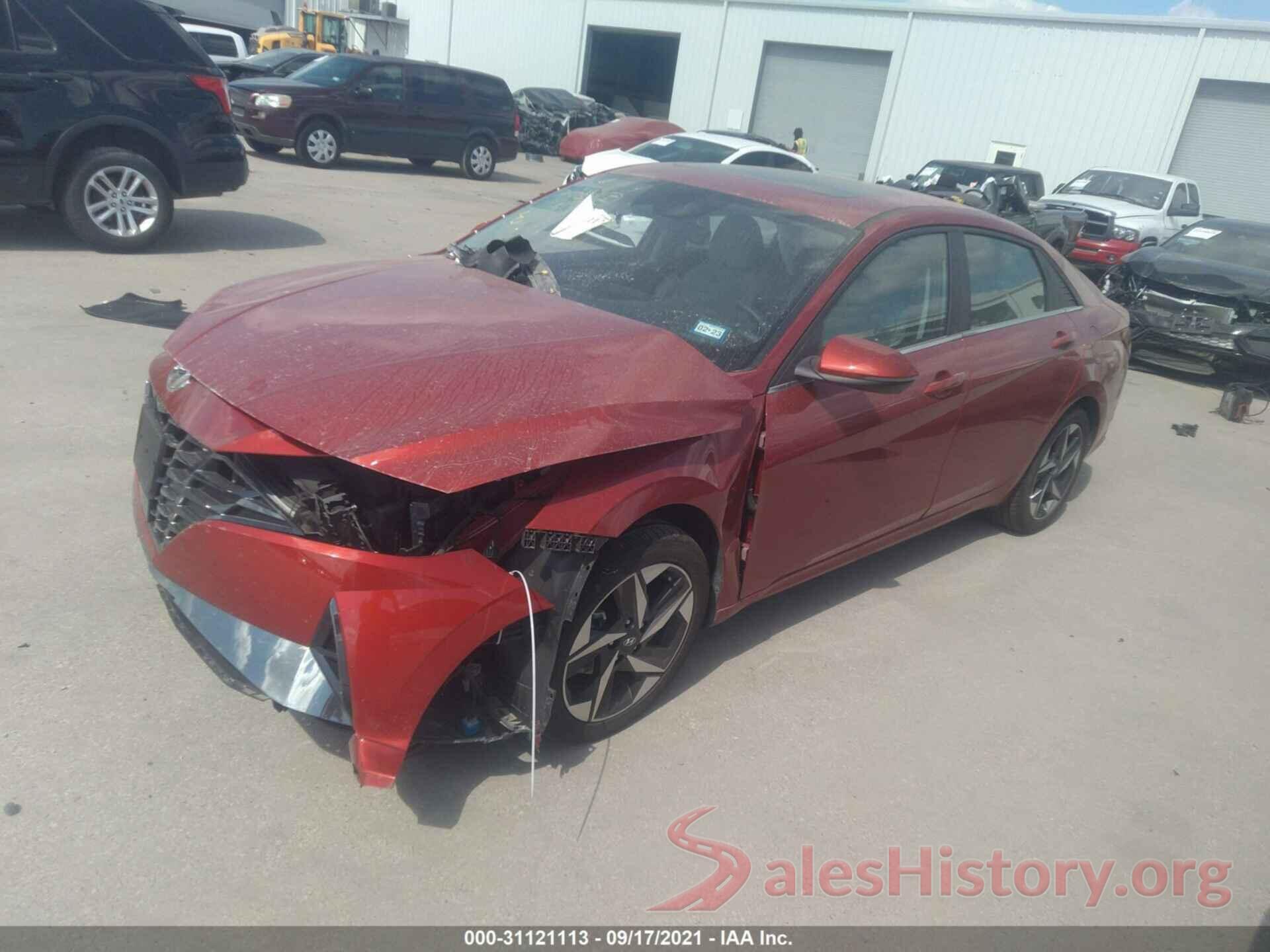 KMHLP4AG4MU114332 2021 HYUNDAI ELANTRA