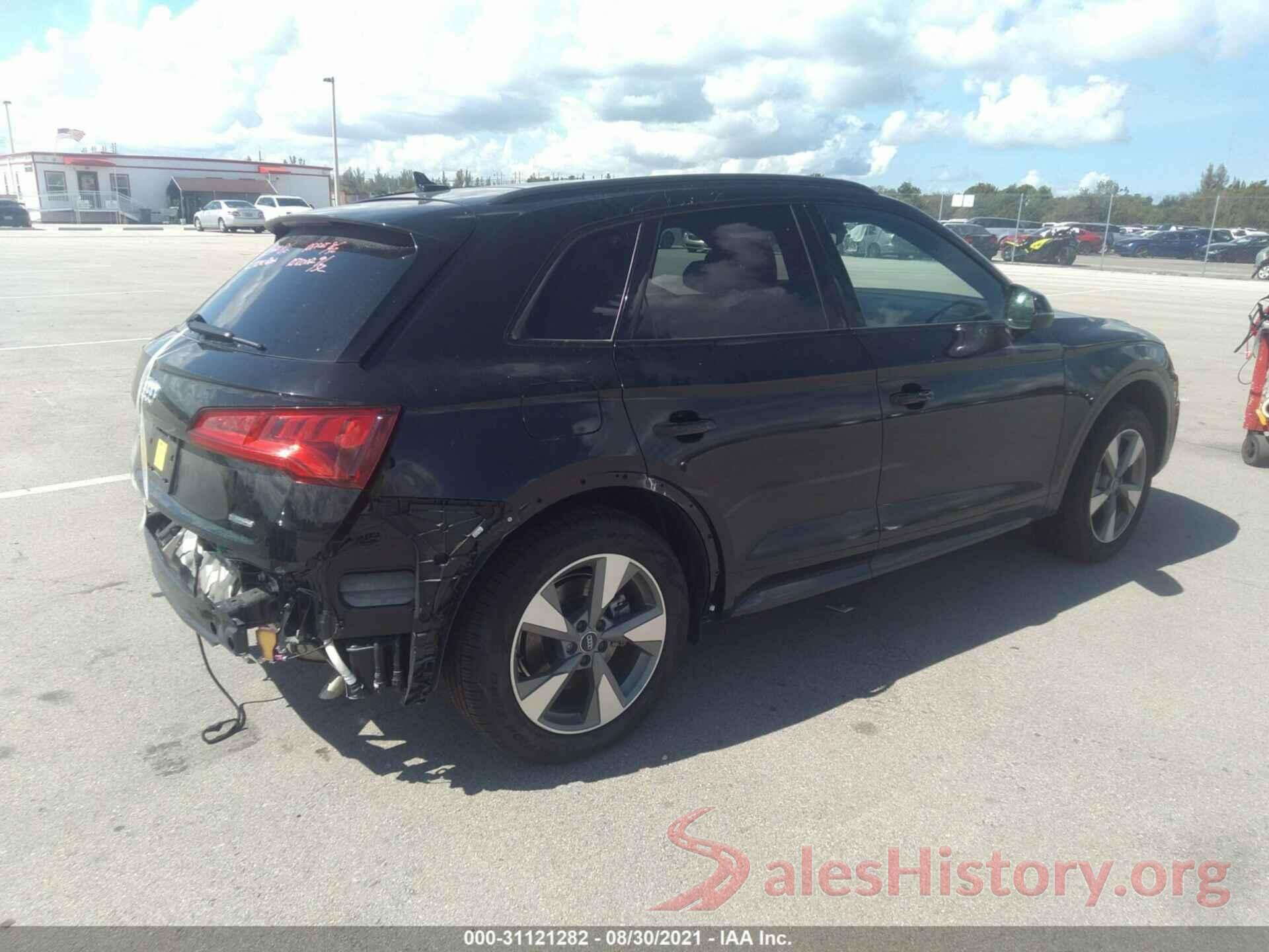 WA1ANAFY0L2104757 2020 AUDI Q5