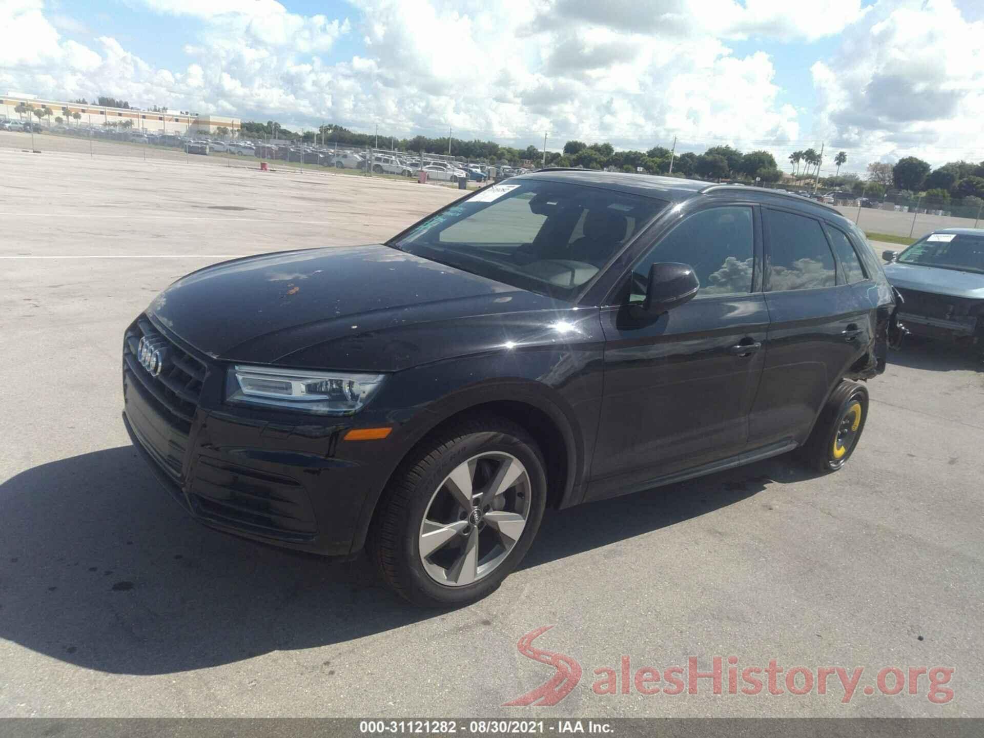 WA1ANAFY0L2104757 2020 AUDI Q5