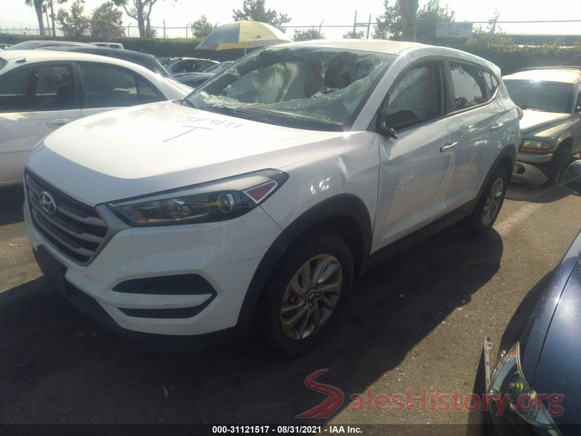 KM8J23A43HU486515 2017 HYUNDAI TUCSON