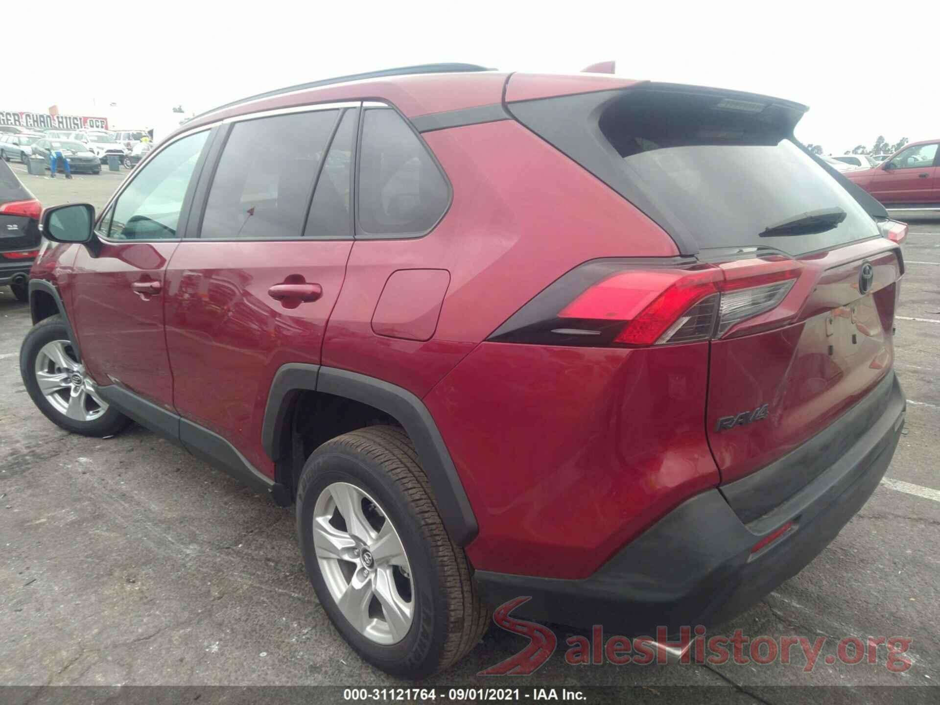 2T3W1RFV8MW120290 2021 TOYOTA RAV4