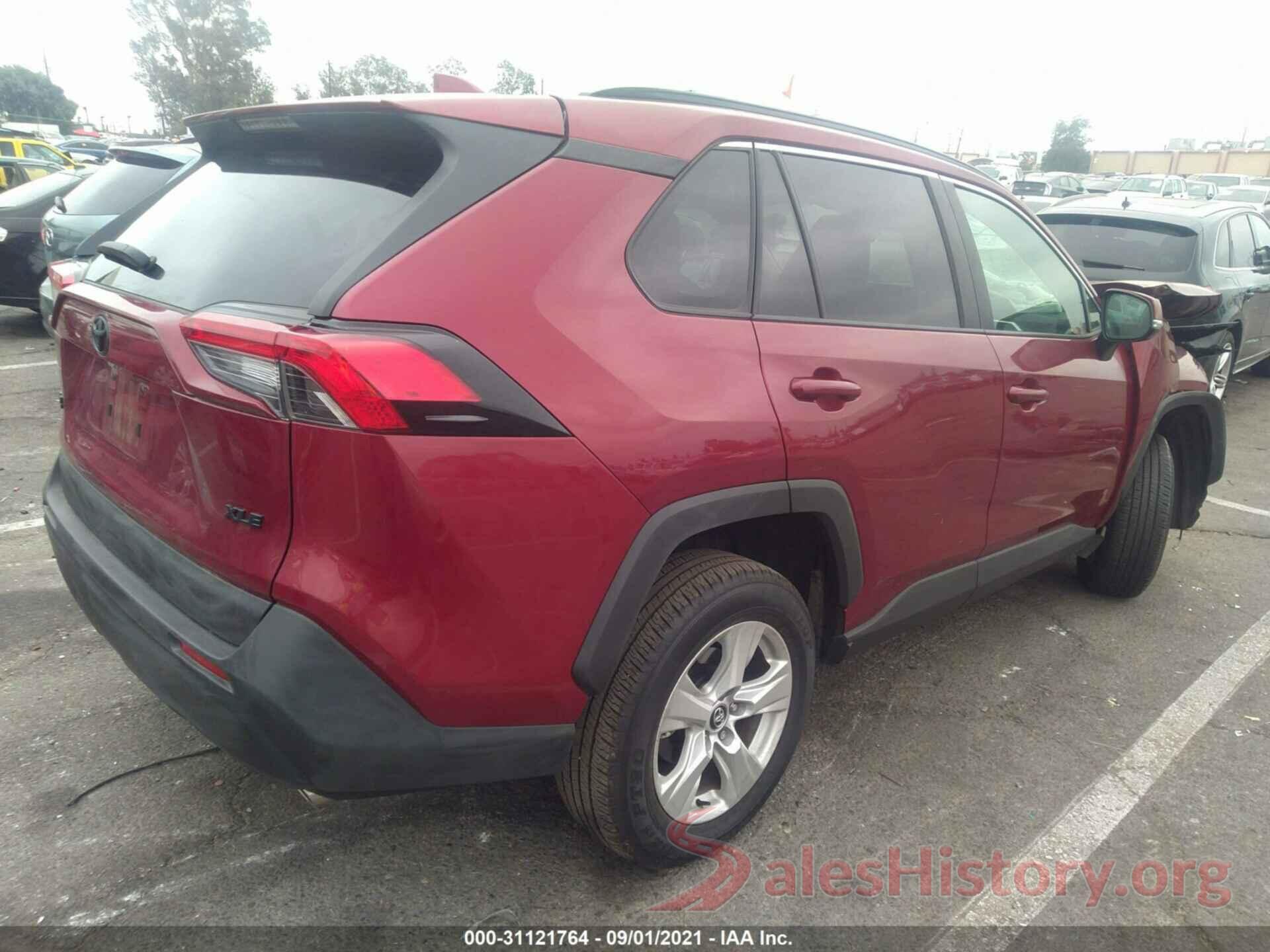 2T3W1RFV8MW120290 2021 TOYOTA RAV4