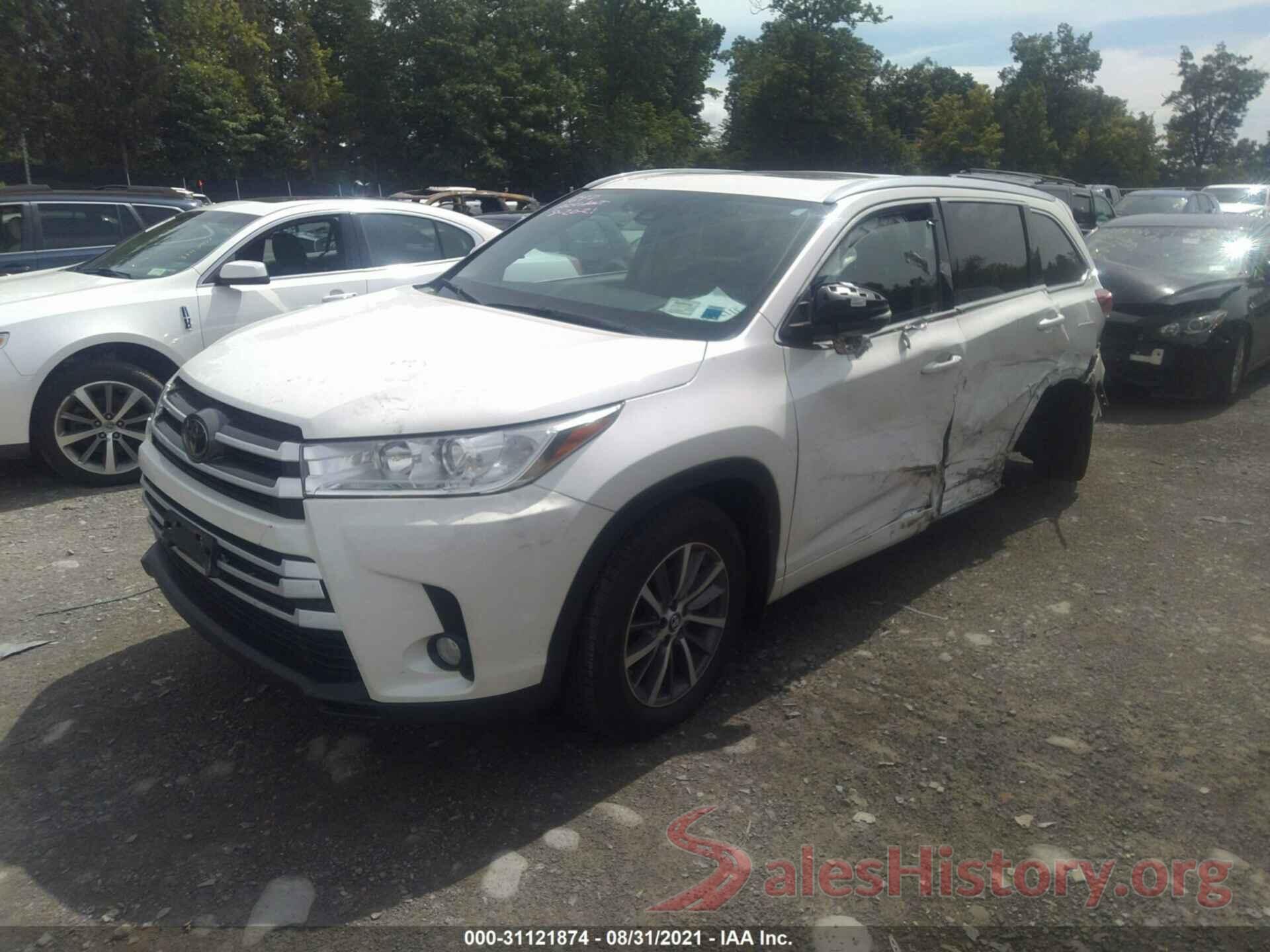 5TDJZRFH7JS869365 2018 TOYOTA HIGHLANDER