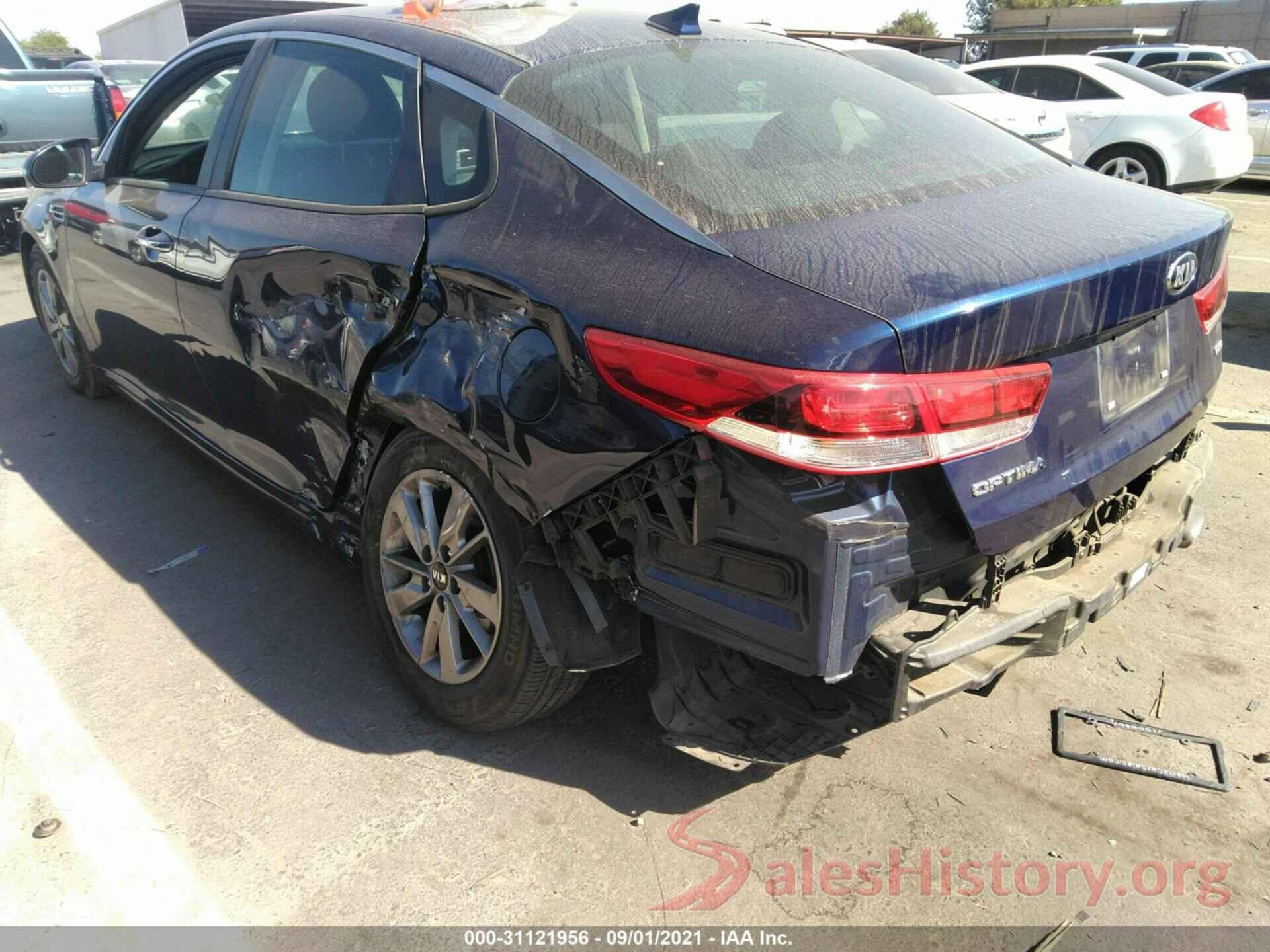 5XXGT4L10GG049001 2016 KIA OPTIMA