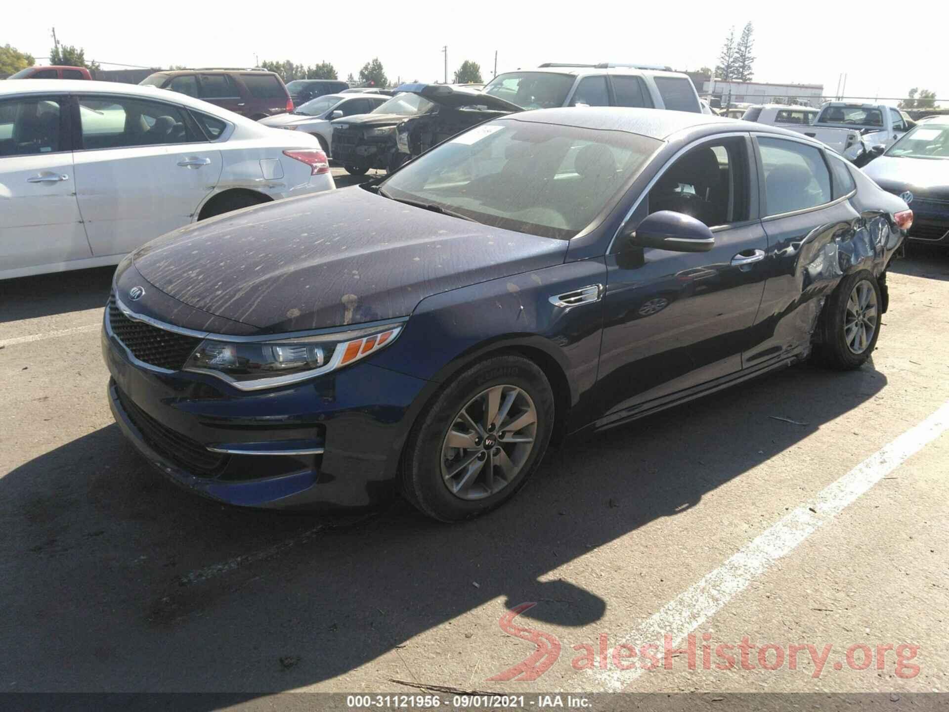 5XXGT4L10GG049001 2016 KIA OPTIMA