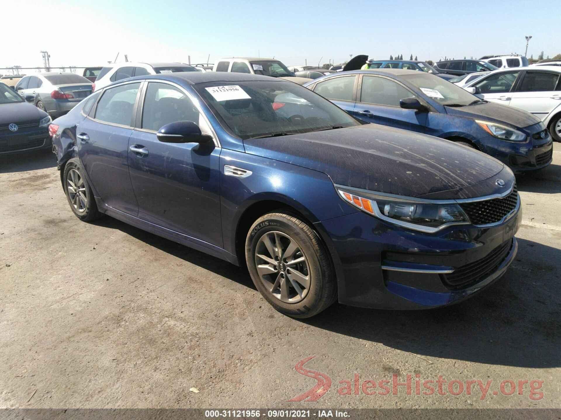 5XXGT4L10GG049001 2016 KIA OPTIMA