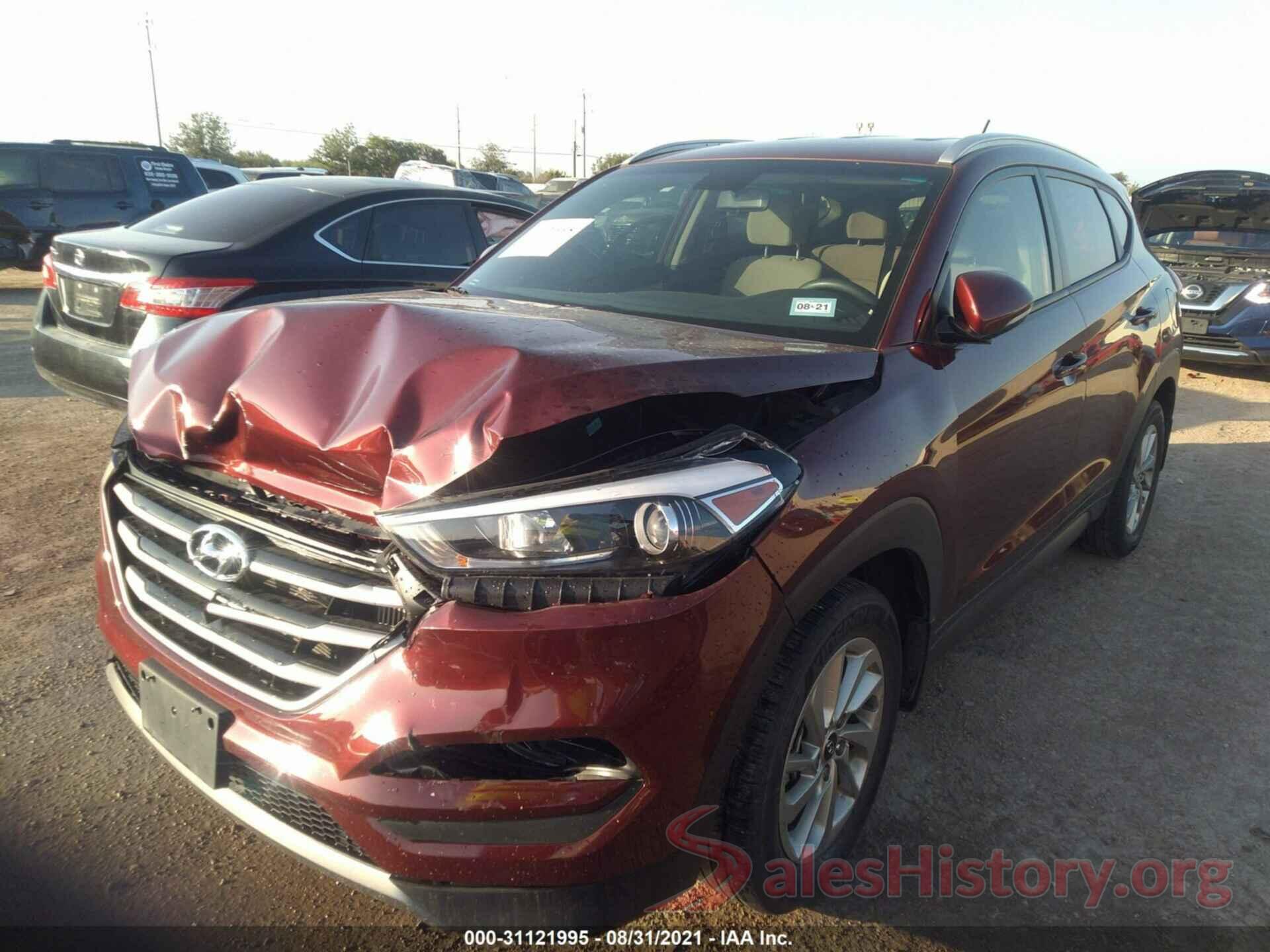 KM8J33A21GU205841 2016 HYUNDAI TUCSON