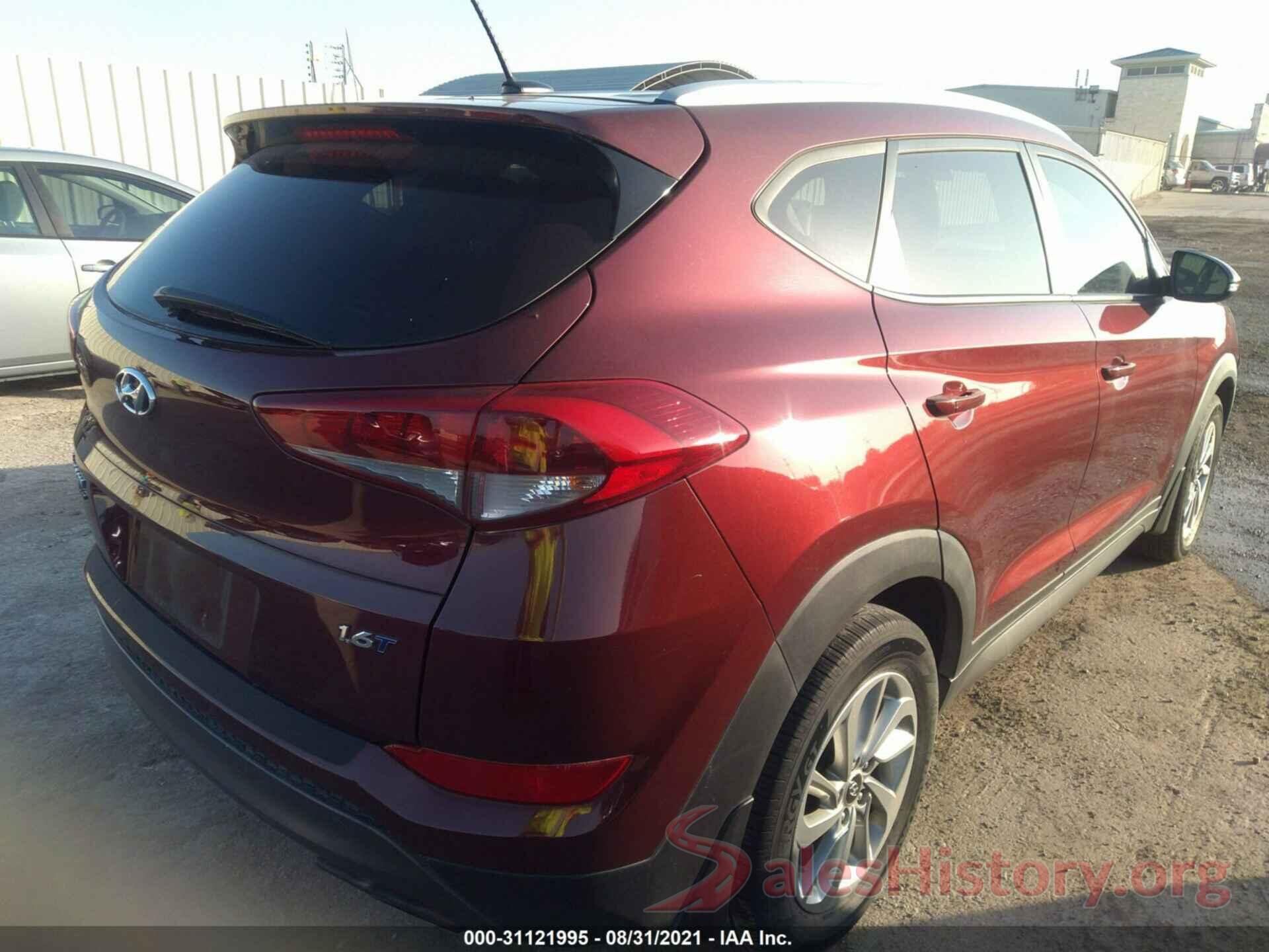 KM8J33A21GU205841 2016 HYUNDAI TUCSON