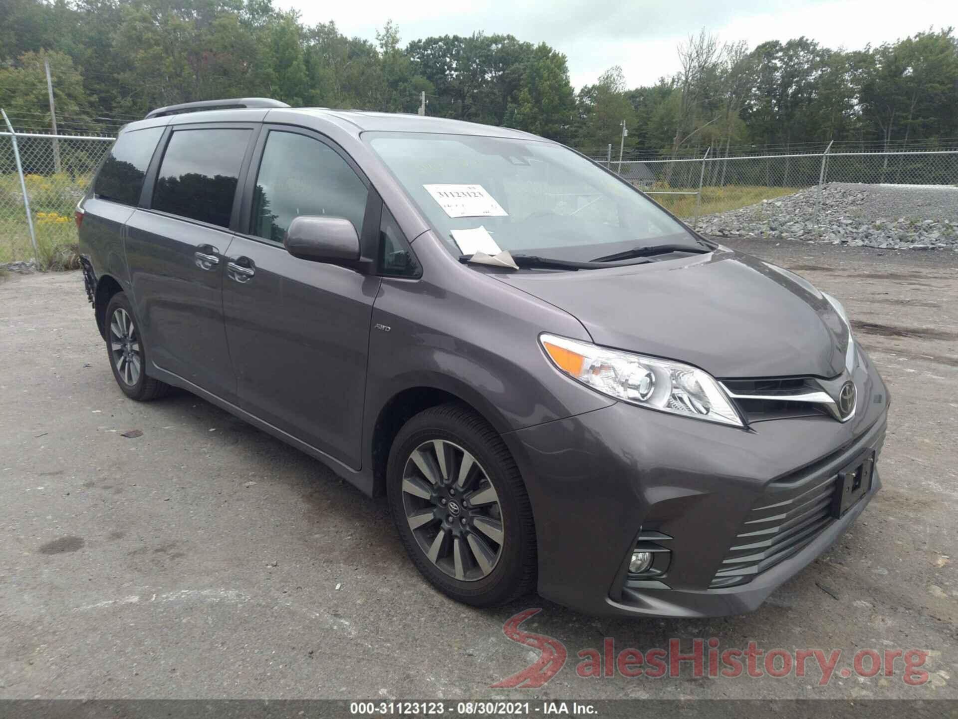 5TDDZ3DCXKS221988 2019 TOYOTA SIENNA