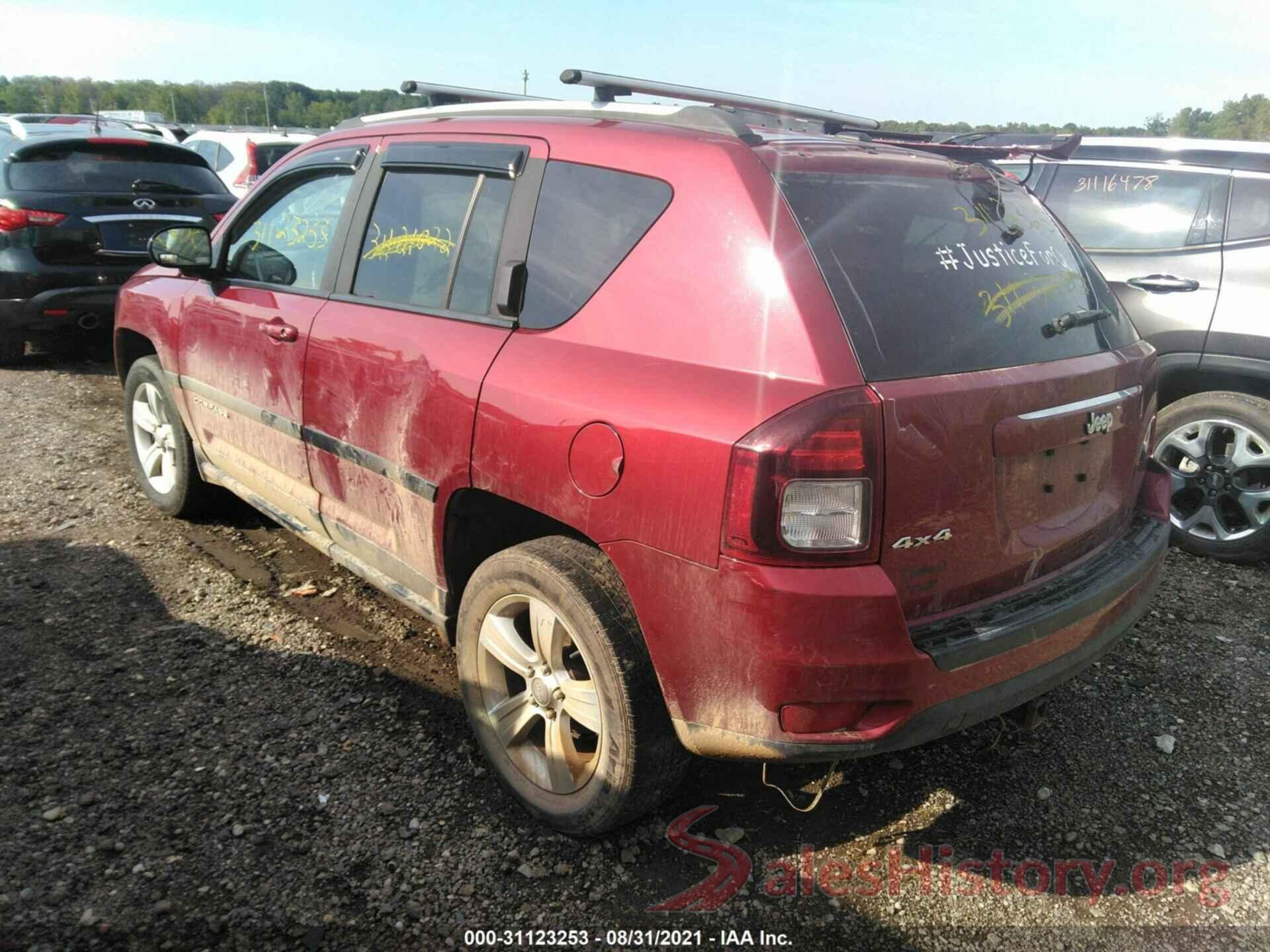 1C4NJDBB6GD805366 2016 JEEP COMPASS