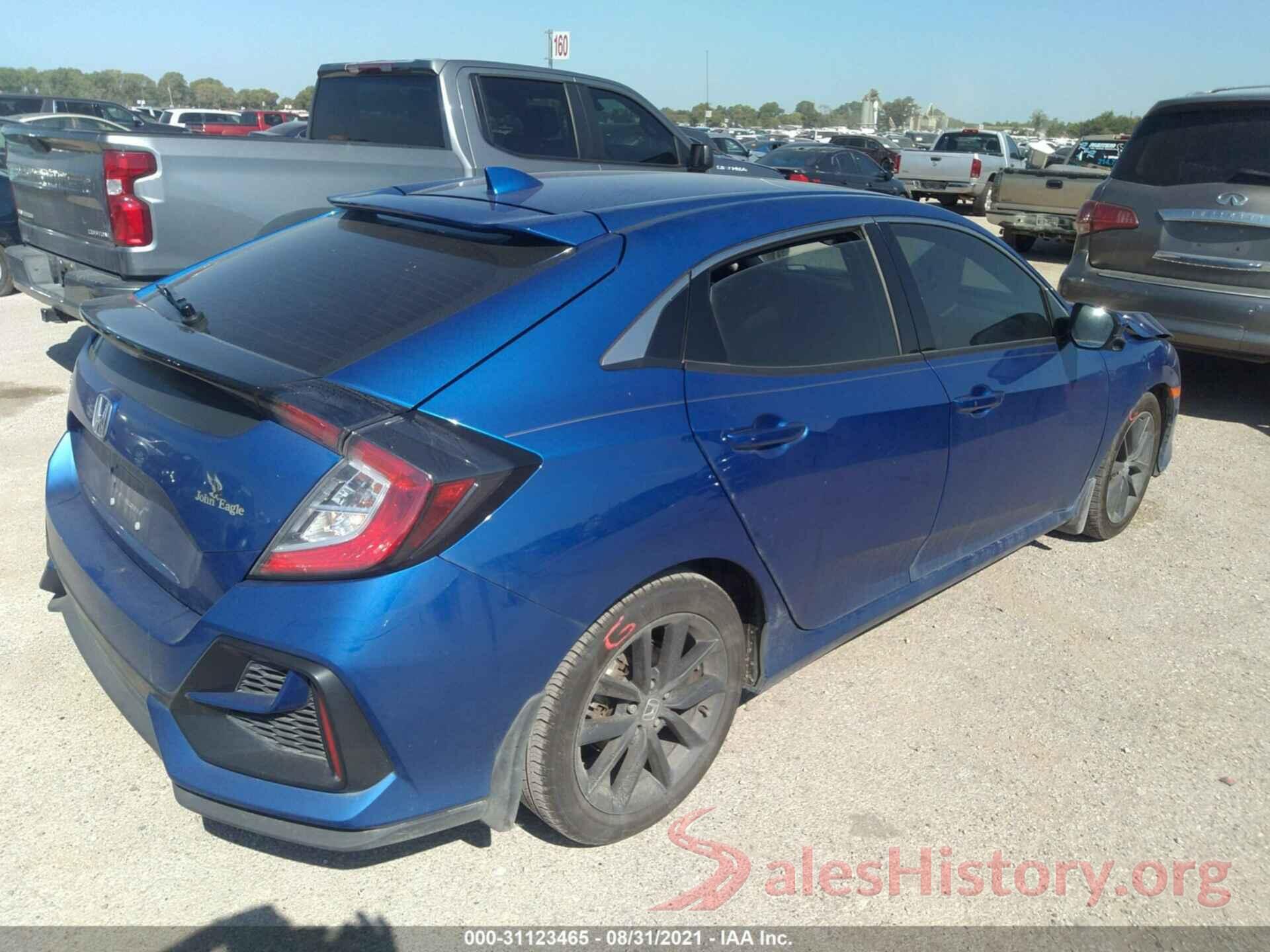 SHHFK7H61LU207152 2020 HONDA CIVIC HATCHBACK