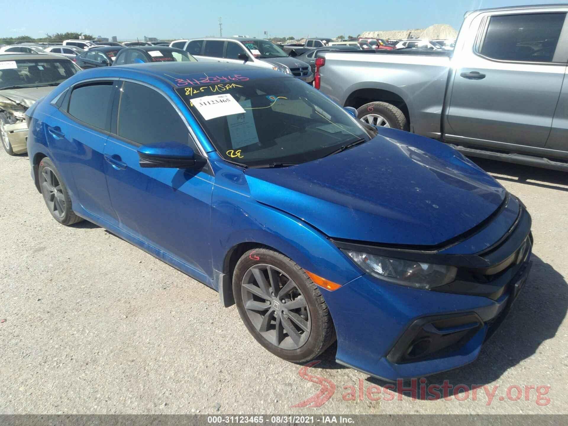 SHHFK7H61LU207152 2020 HONDA CIVIC HATCHBACK