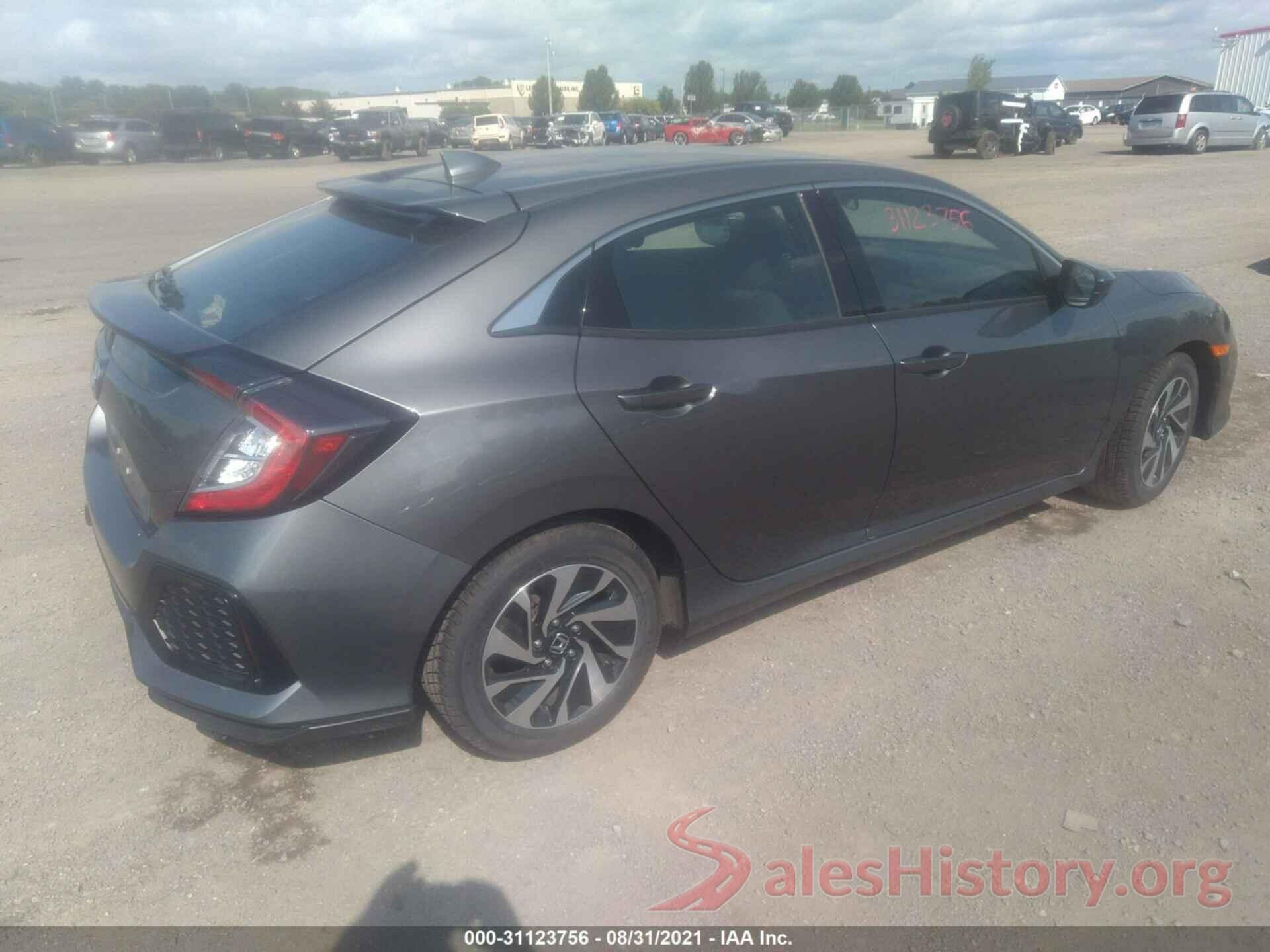 SHHFK7H23JU411400 2018 HONDA CIVIC HATCHBACK