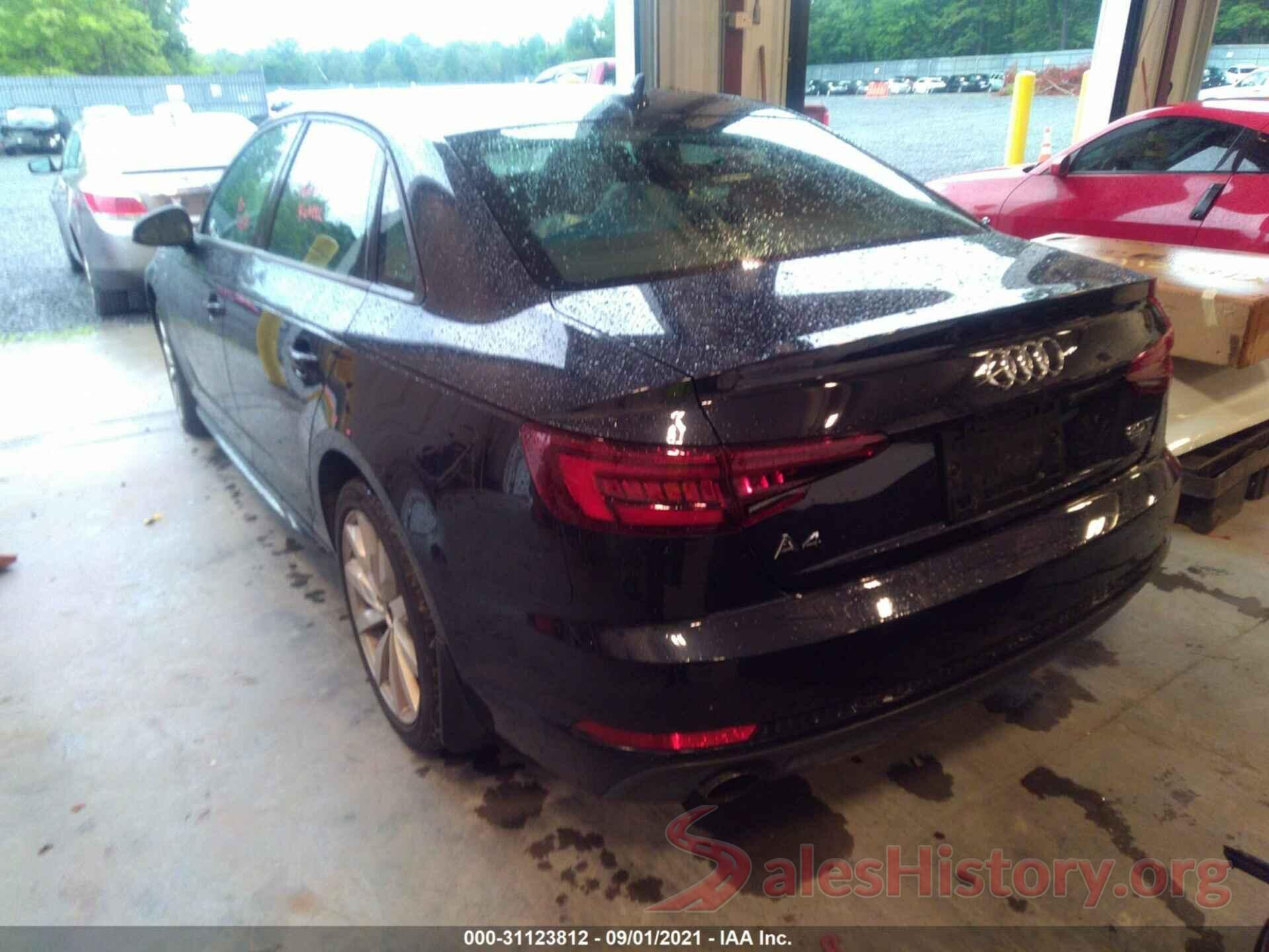 WAUDNAF48JA043478 2018 AUDI A4