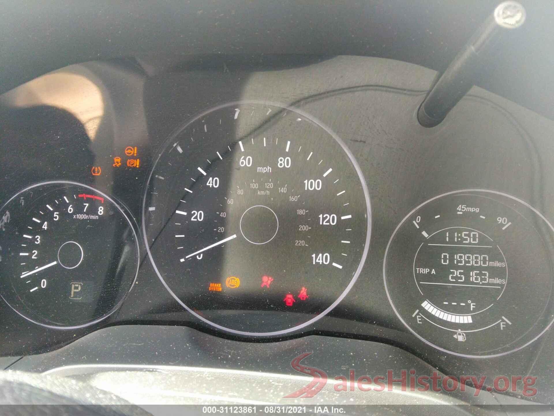 3CZRU6H53JM714079 2018 HONDA HR-V