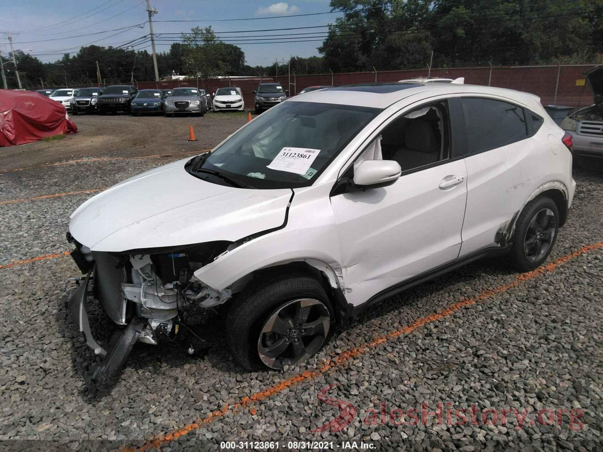 3CZRU6H53JM714079 2018 HONDA HR-V