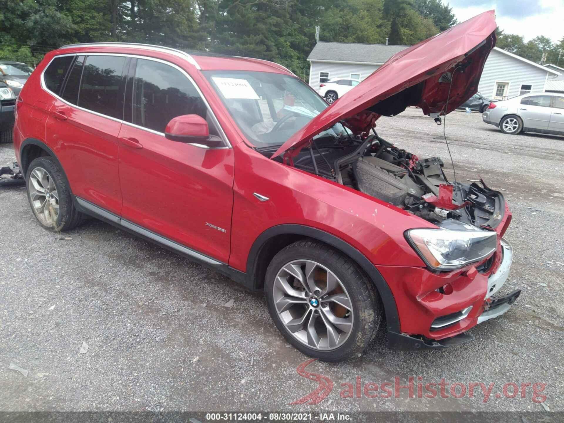 5UXWX7C50G0R17616 2016 BMW X3